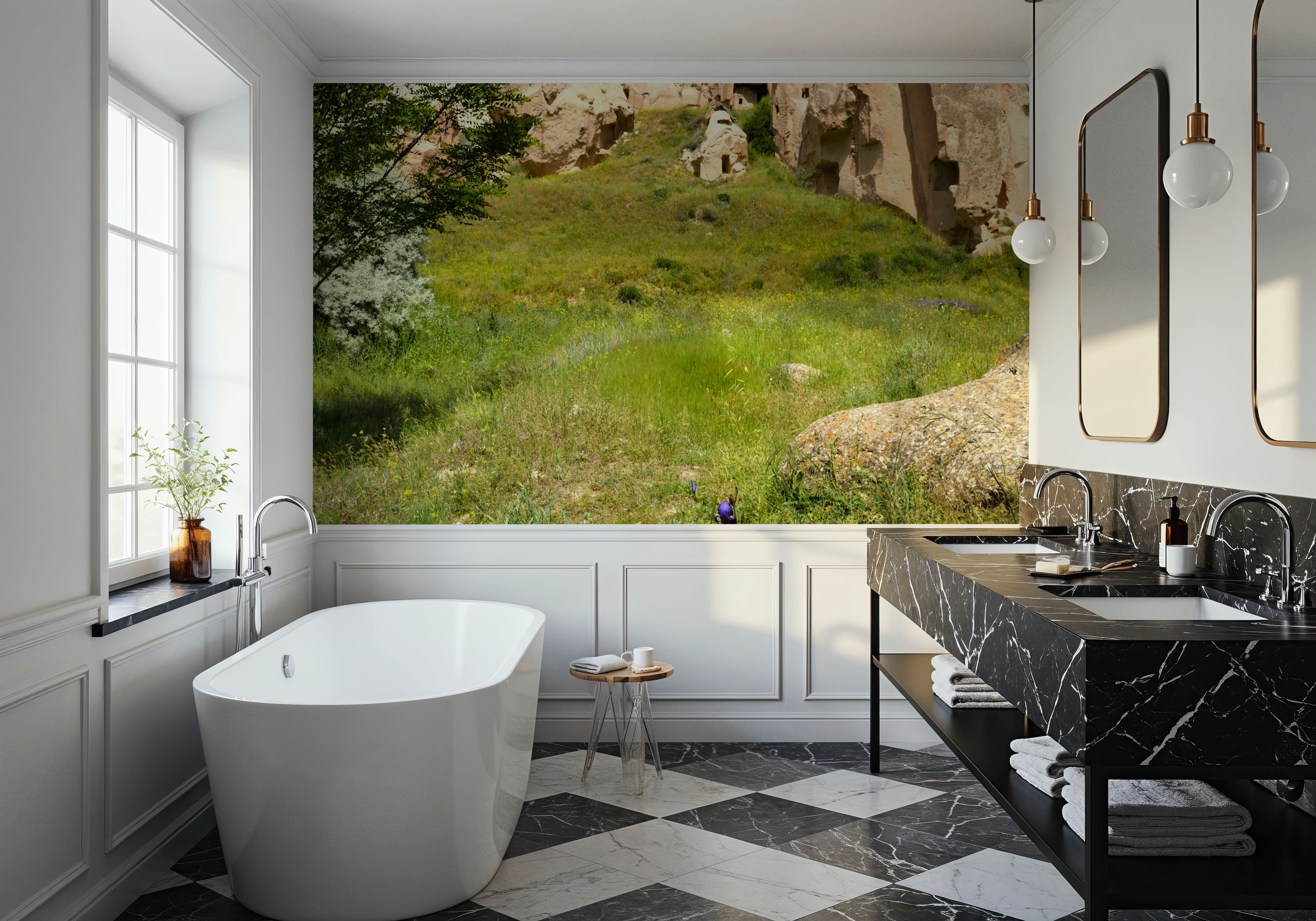 Purple Wildflower Canyon