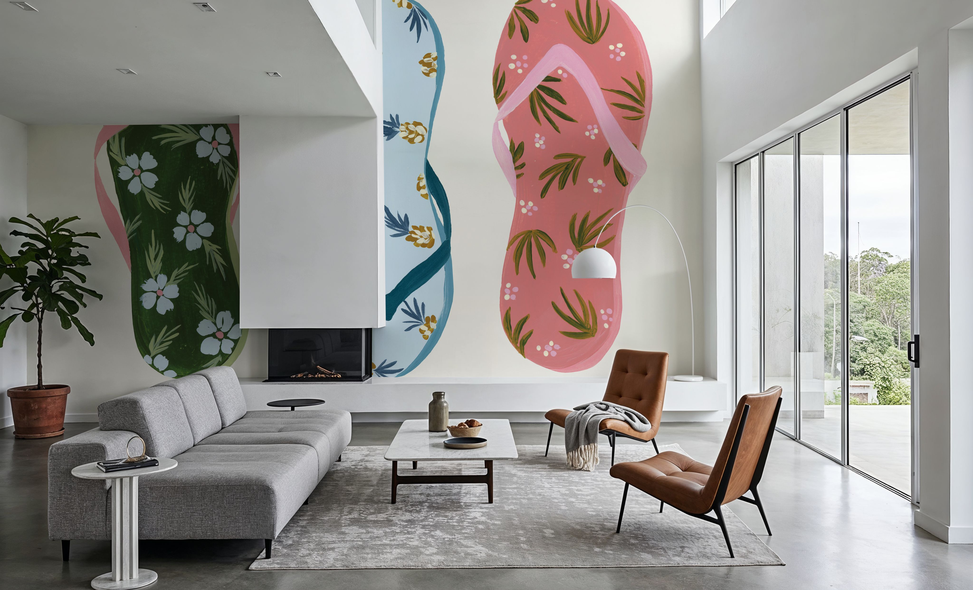 My Tropical Flip Flops, Wallpaper