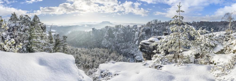 Swiss Winter Panorama