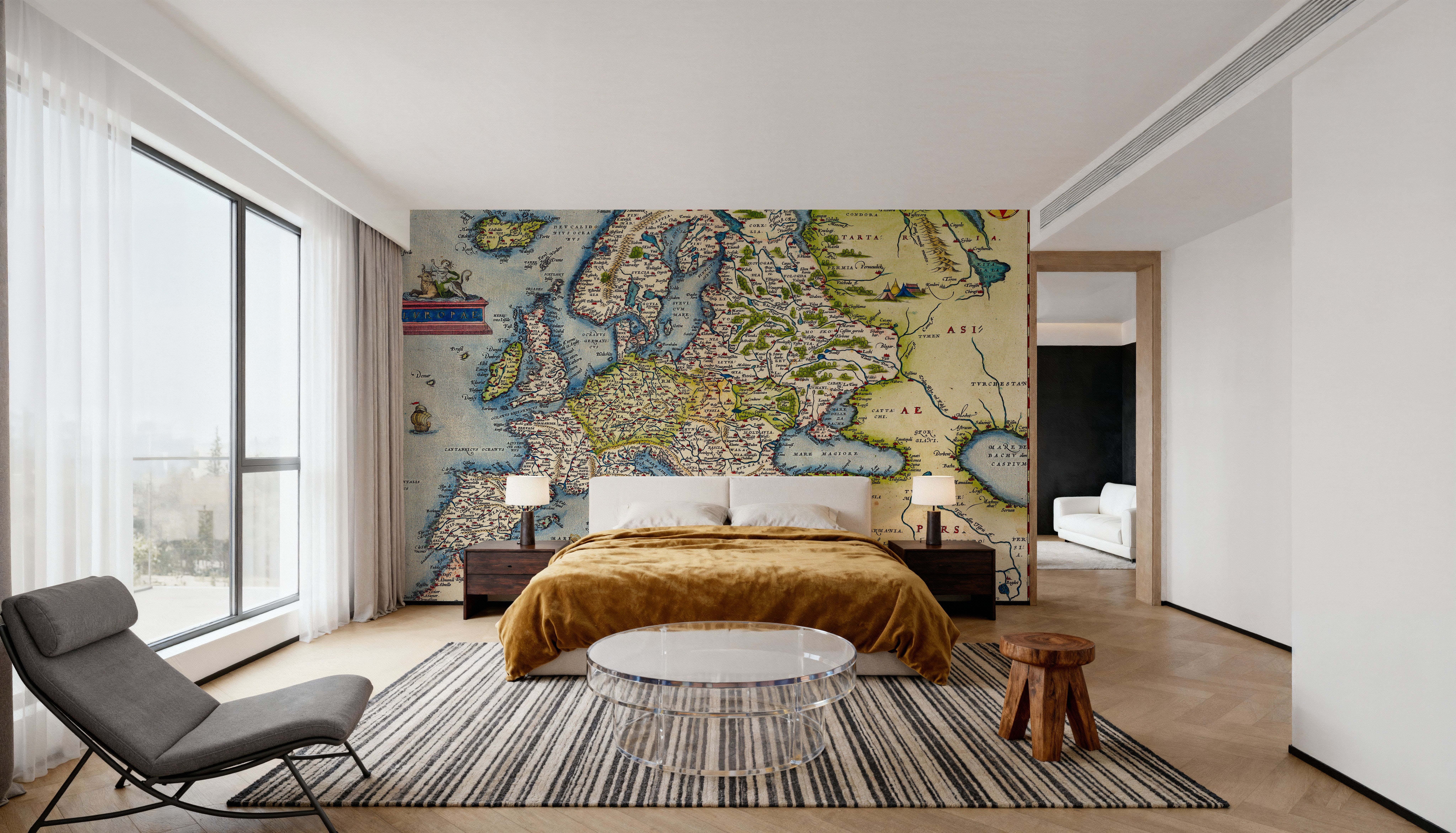 Old map of Europe, 1570