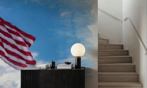 Stars and Stripes on Canvas