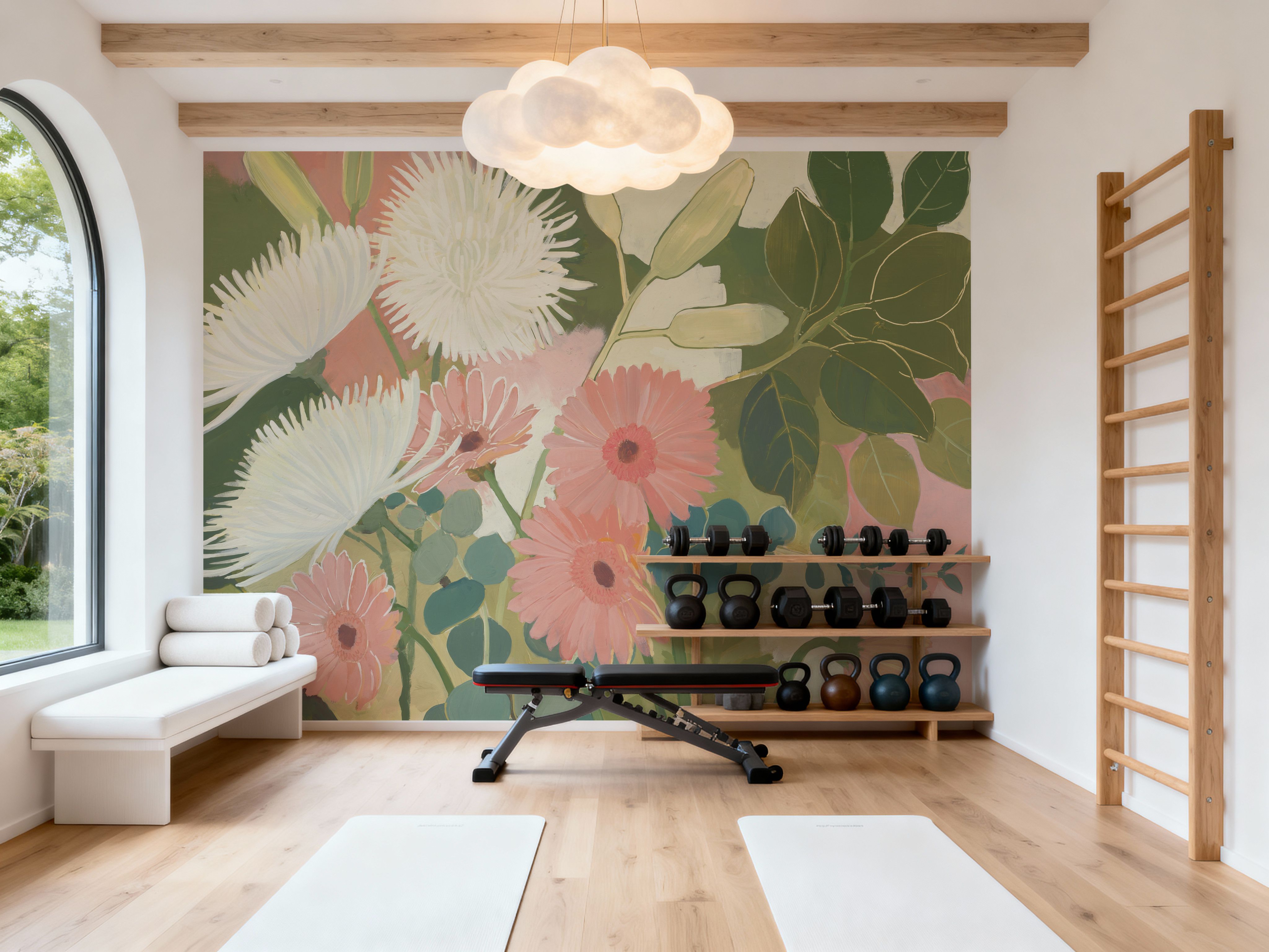 Chrysanthemums and Daisies I