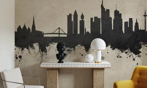 Frankfurt Skyline Concrete