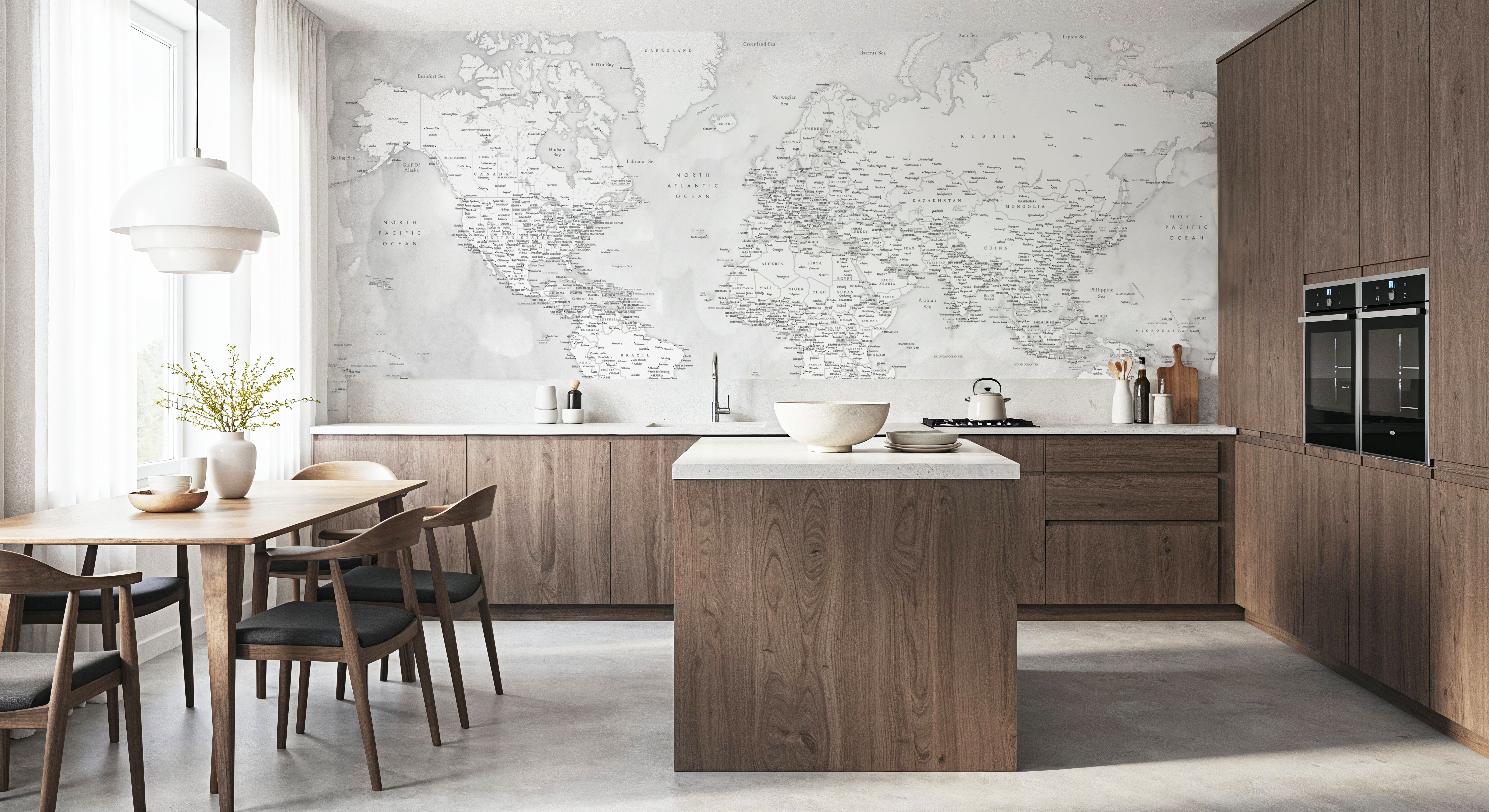 World Map Cities - Xandy