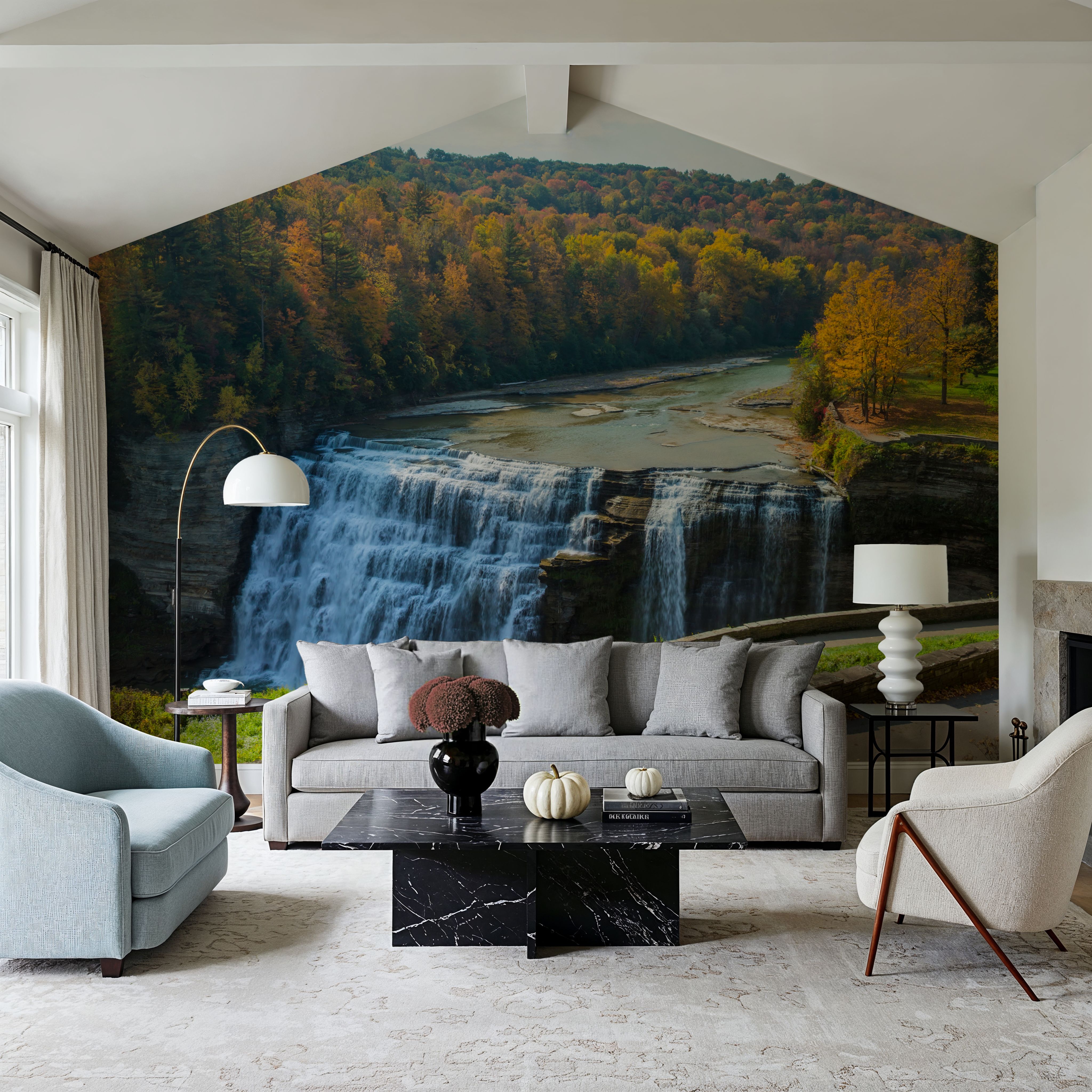 Middle Falls in Autumn