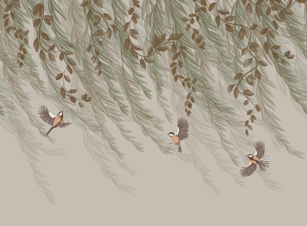  Willow & Birds, Sand