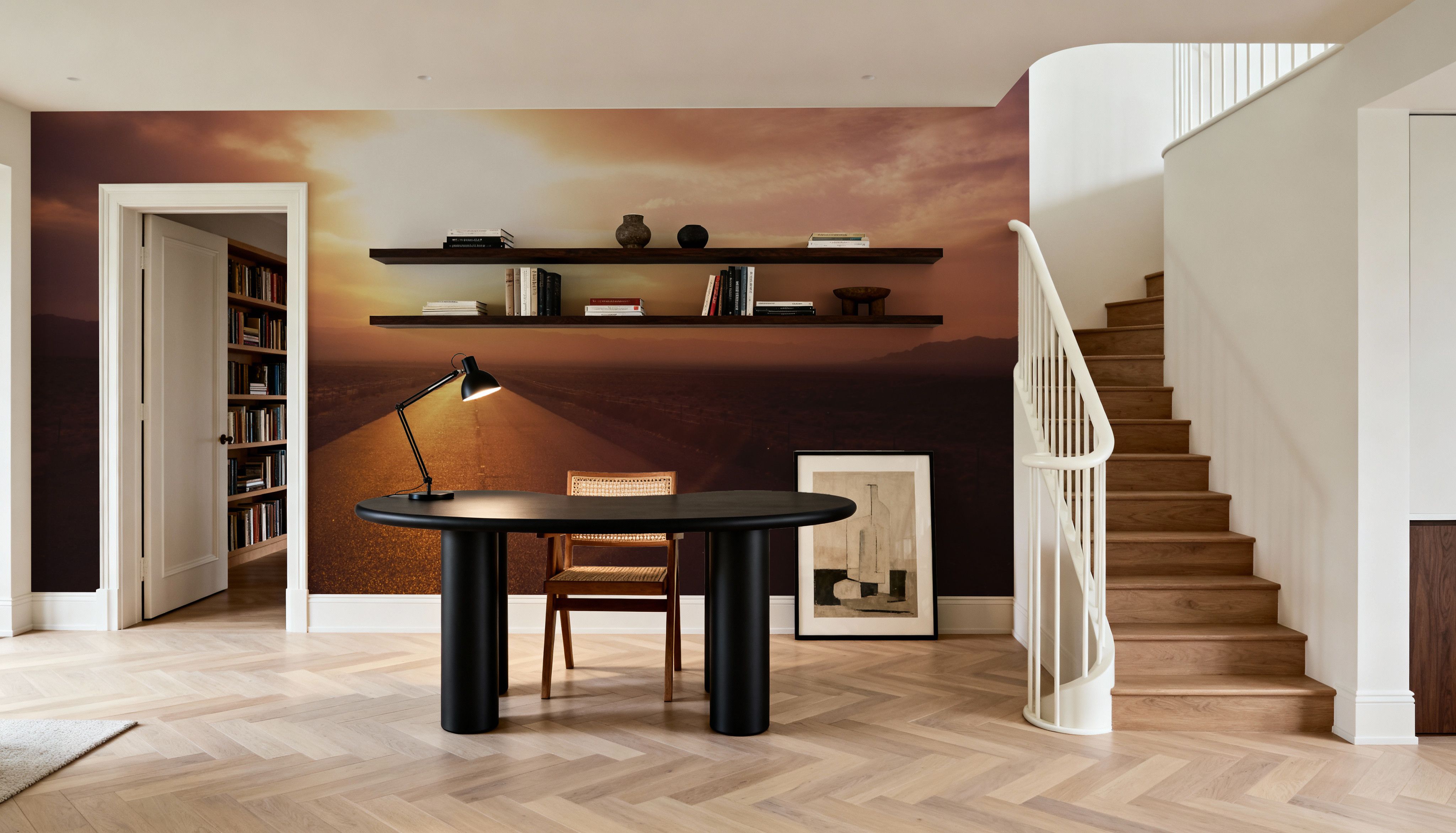 Sunset Highway, Wallpaper