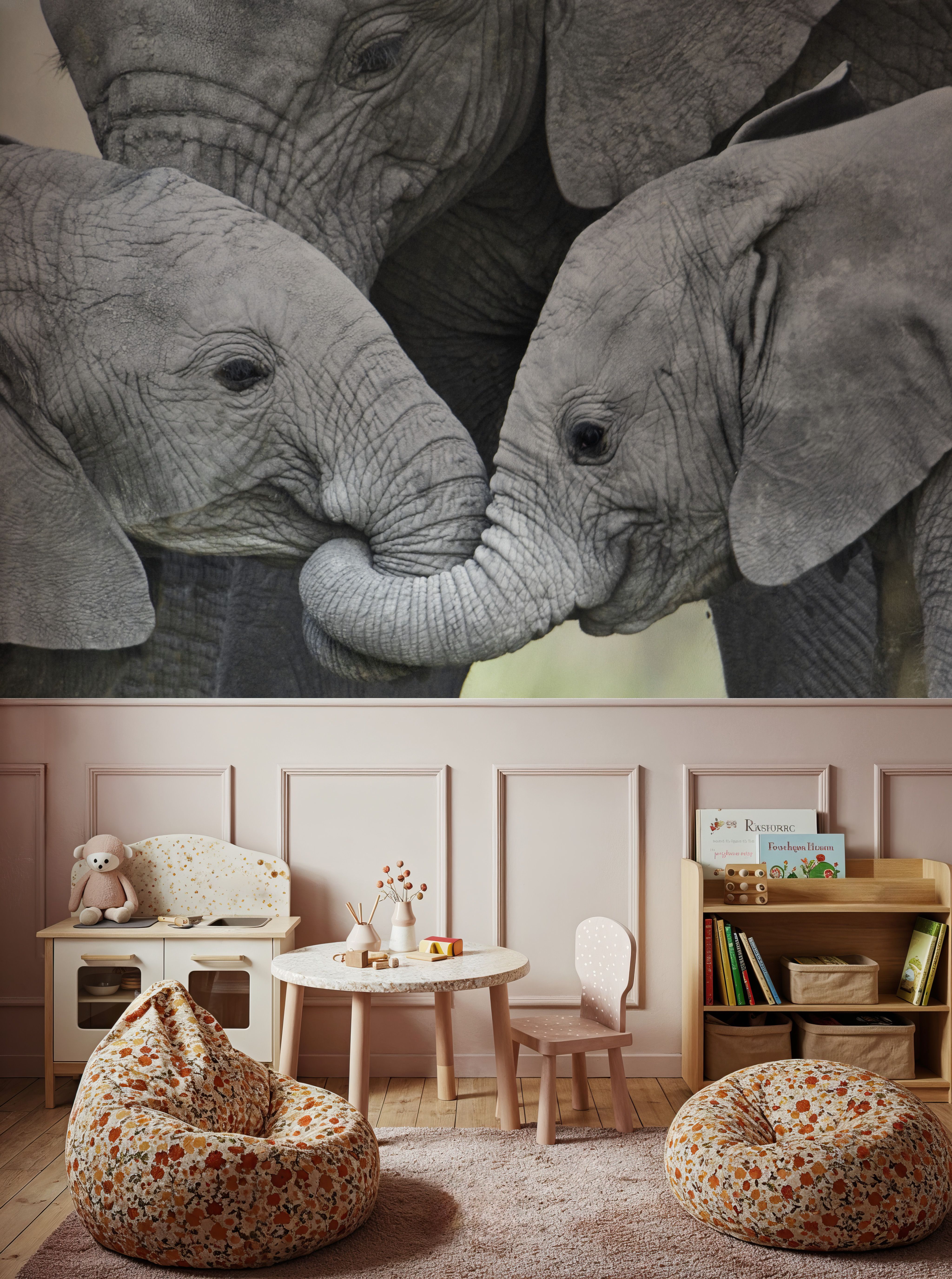 Elephant Greetings Photo
