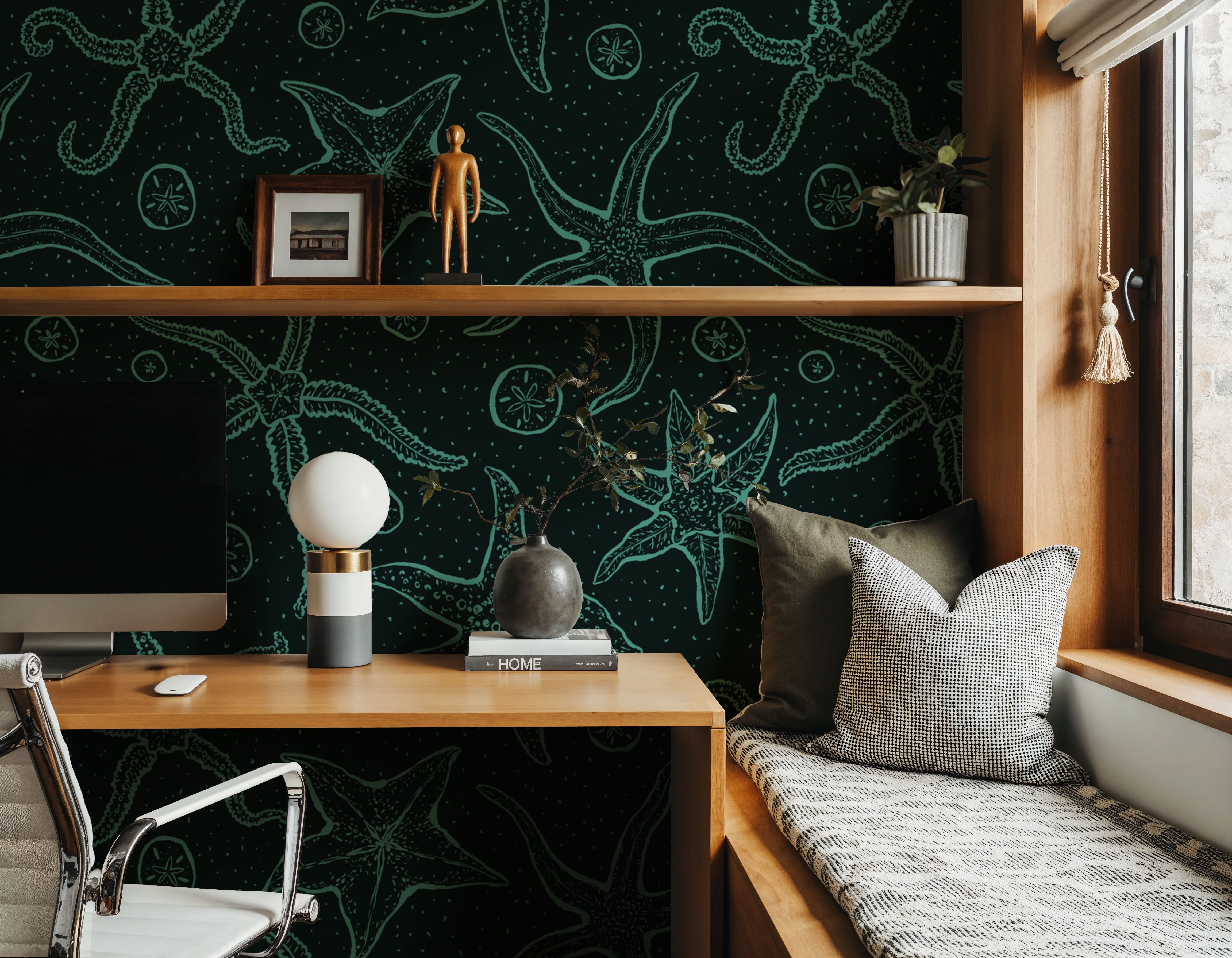 Echinoderms, Dark Blue