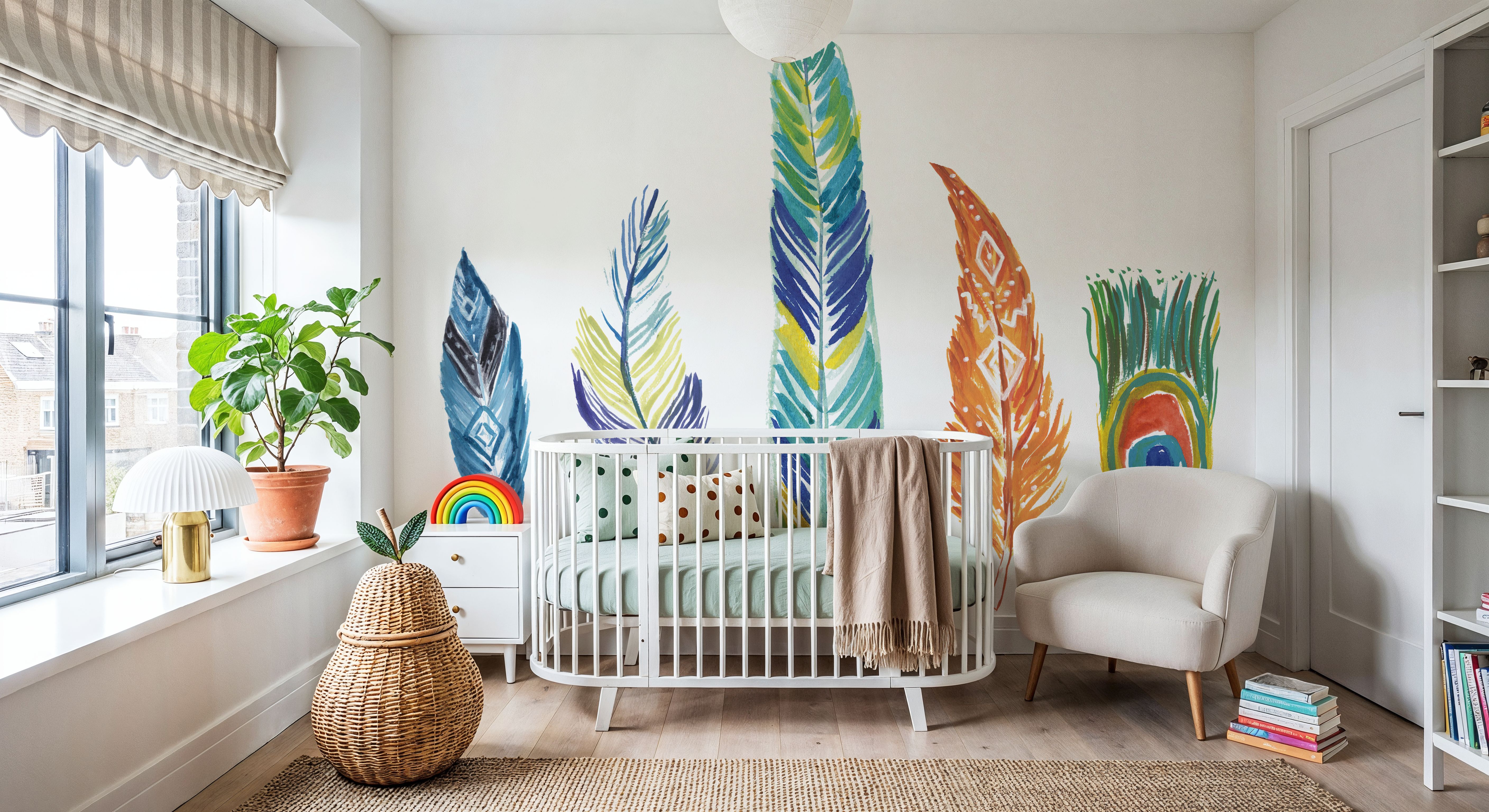 Rainbow Feathers III
