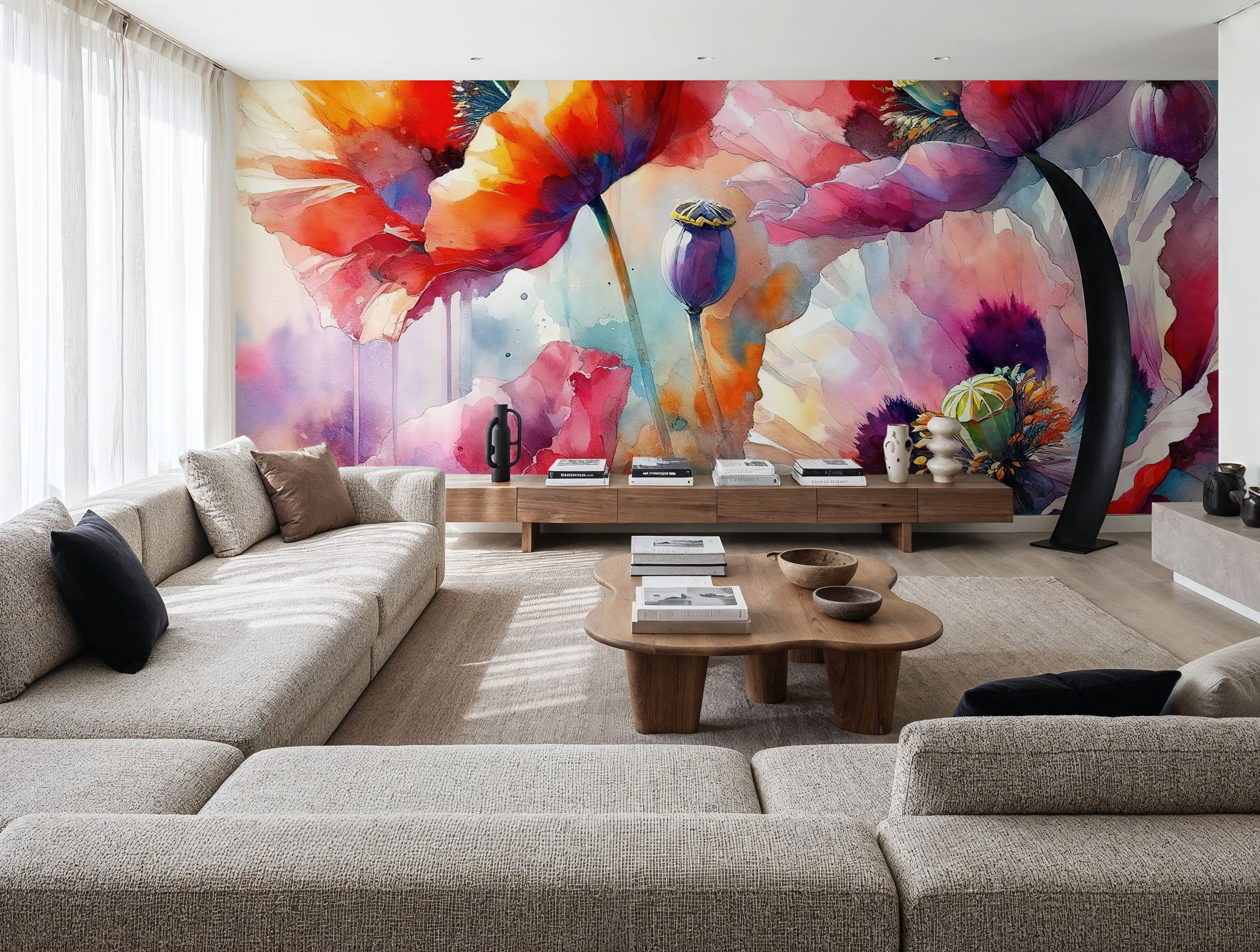 Intense Floral Radiance