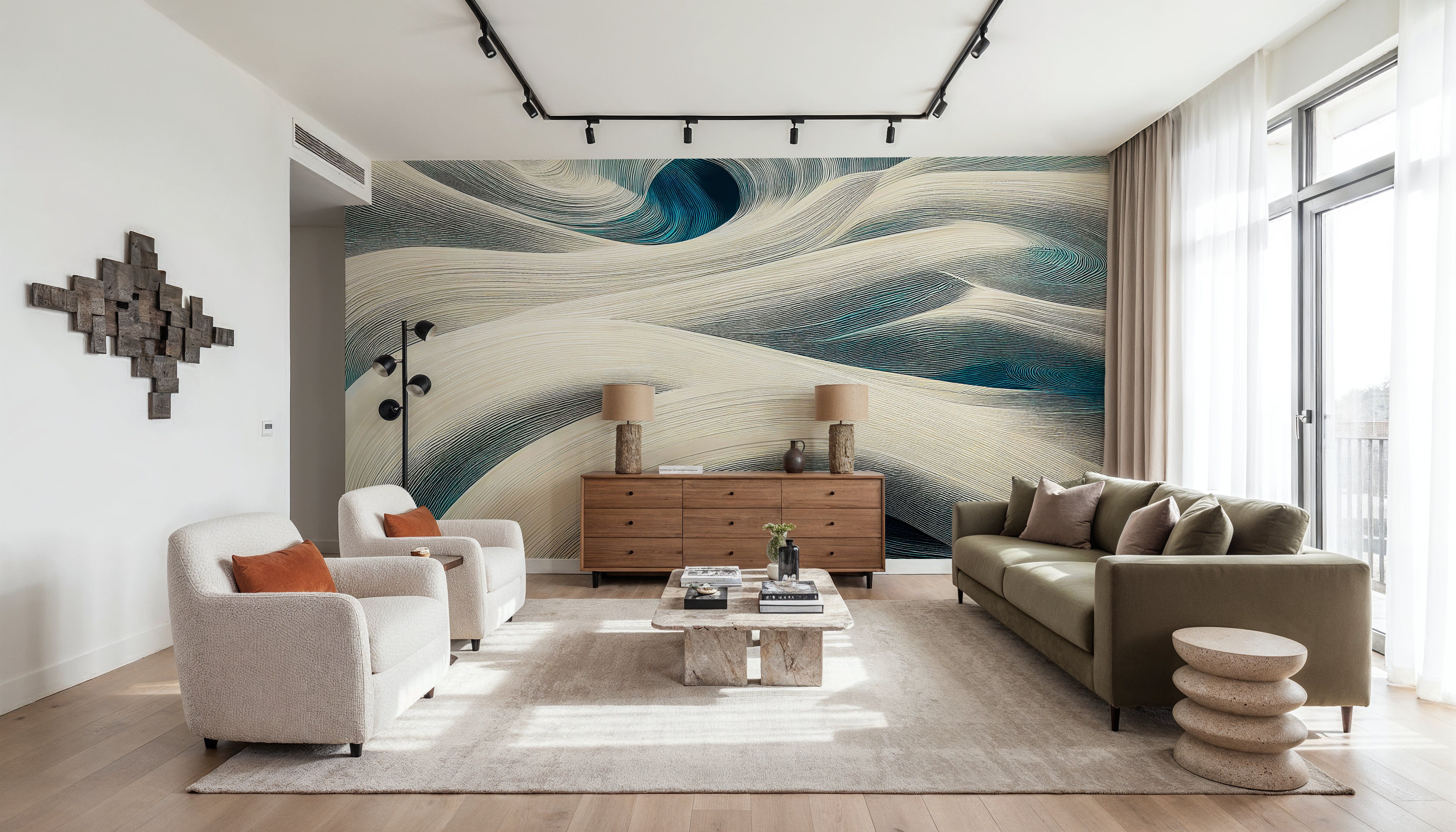 Tornado, Papel de parede