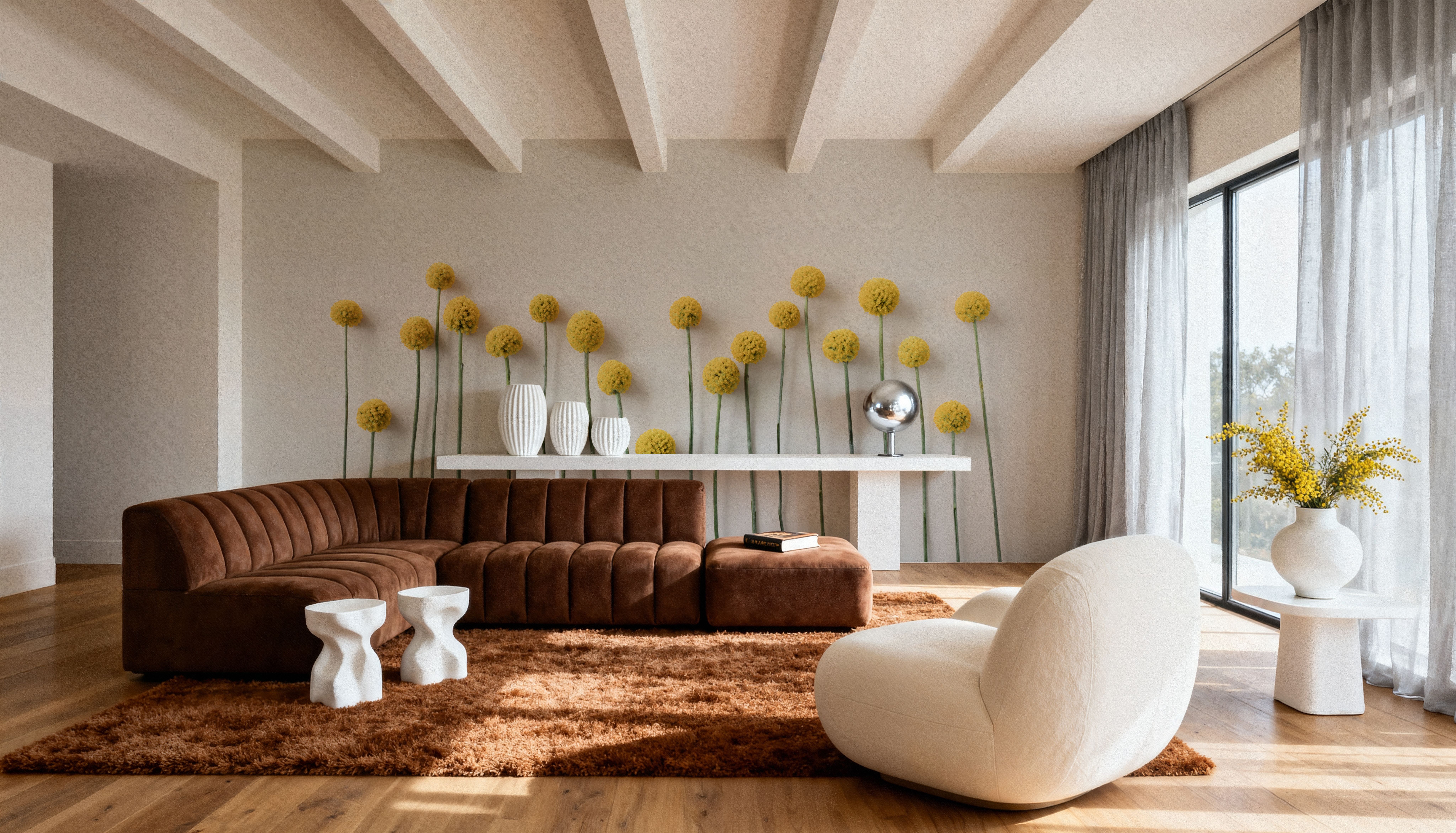 Minimalist Craspedia