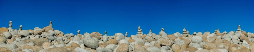Baja Rock Cairns