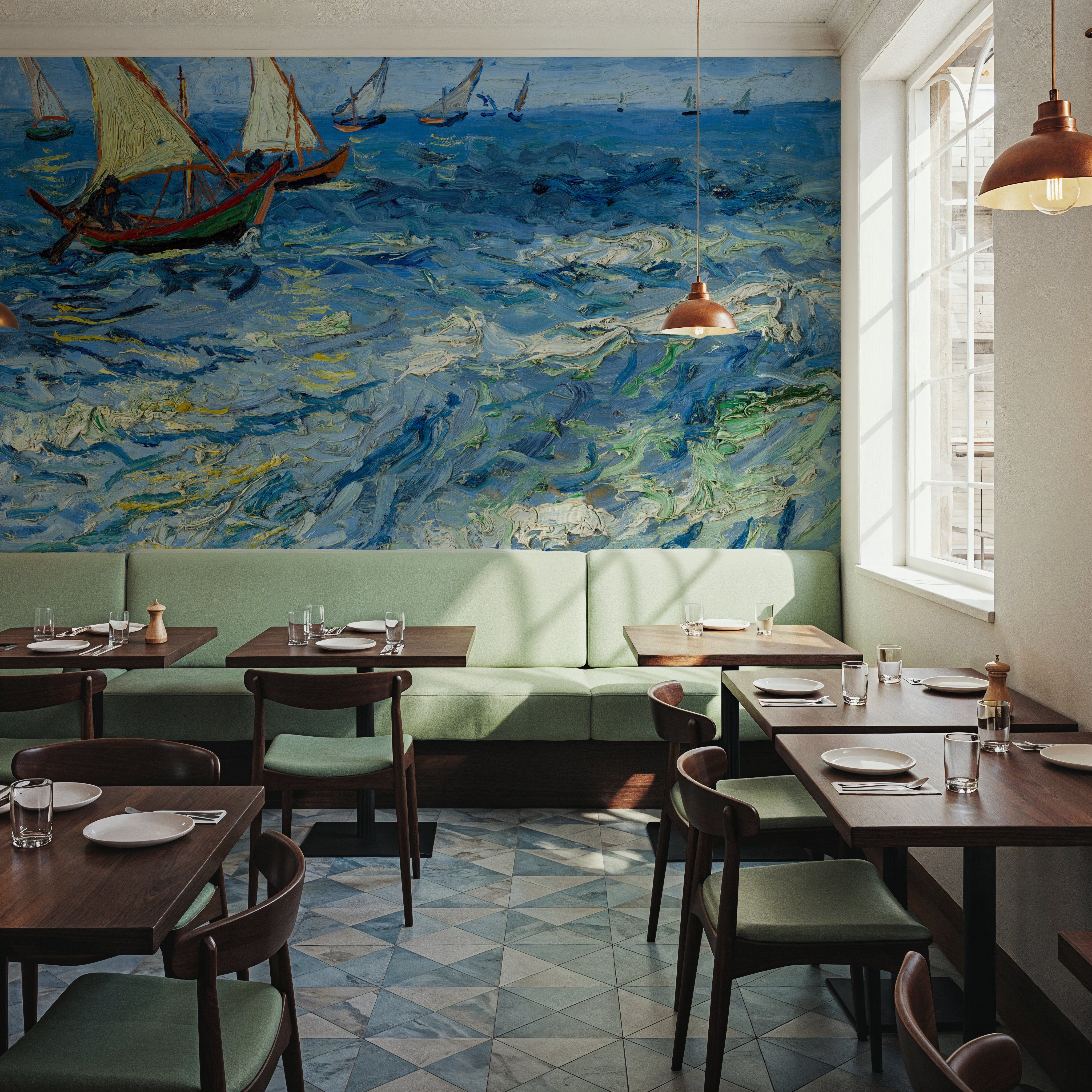 Seascape at Saintes-Maries