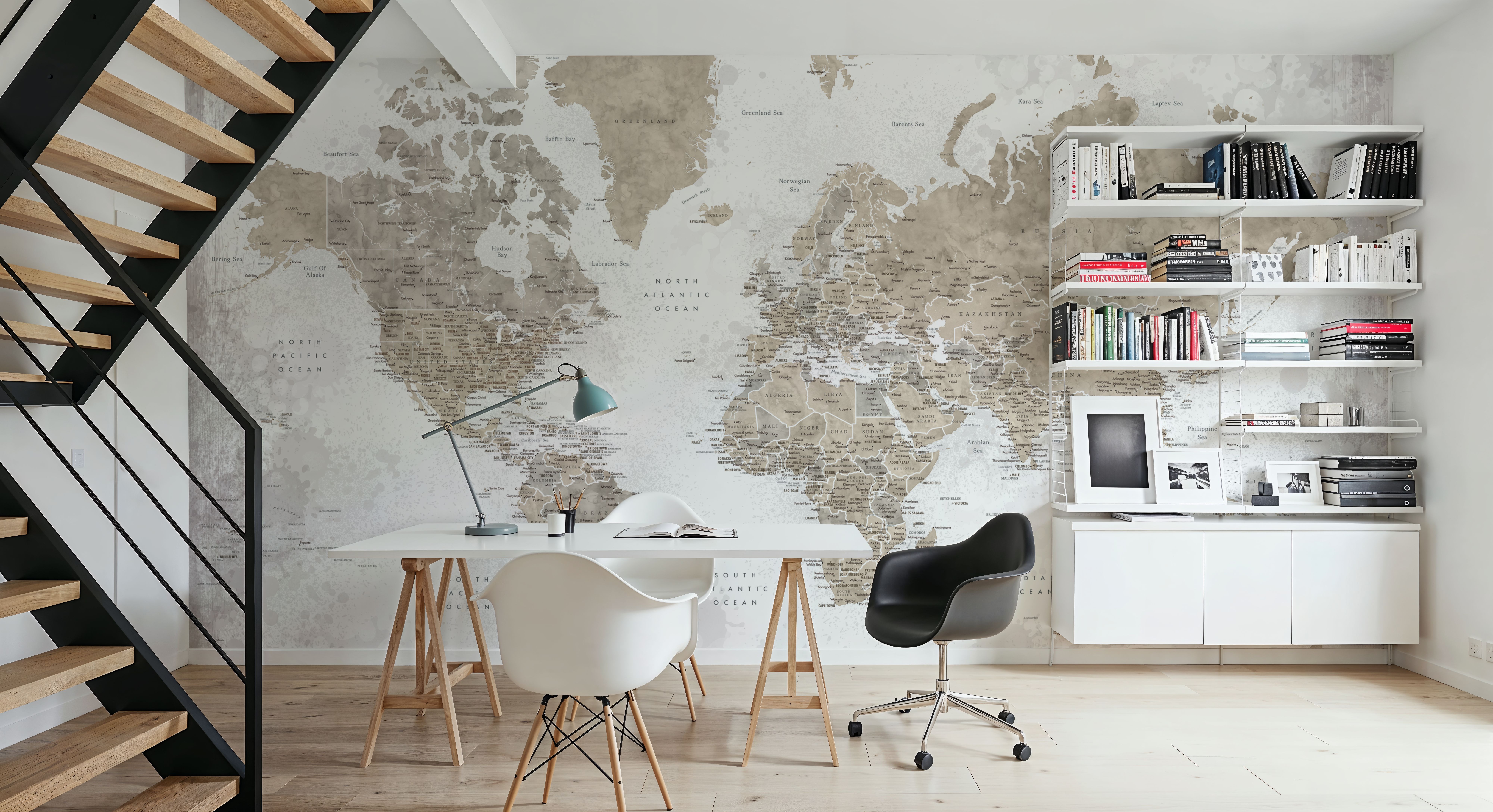 World Map Cities - Kacia