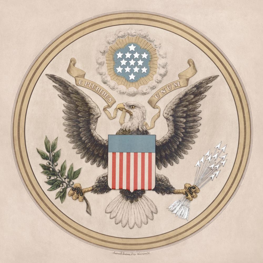 American Eagle Badge