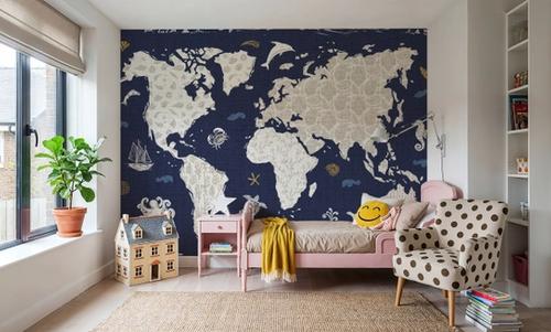 Sea This Map Blue
