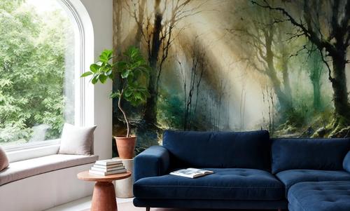 Misty Forest Awakening