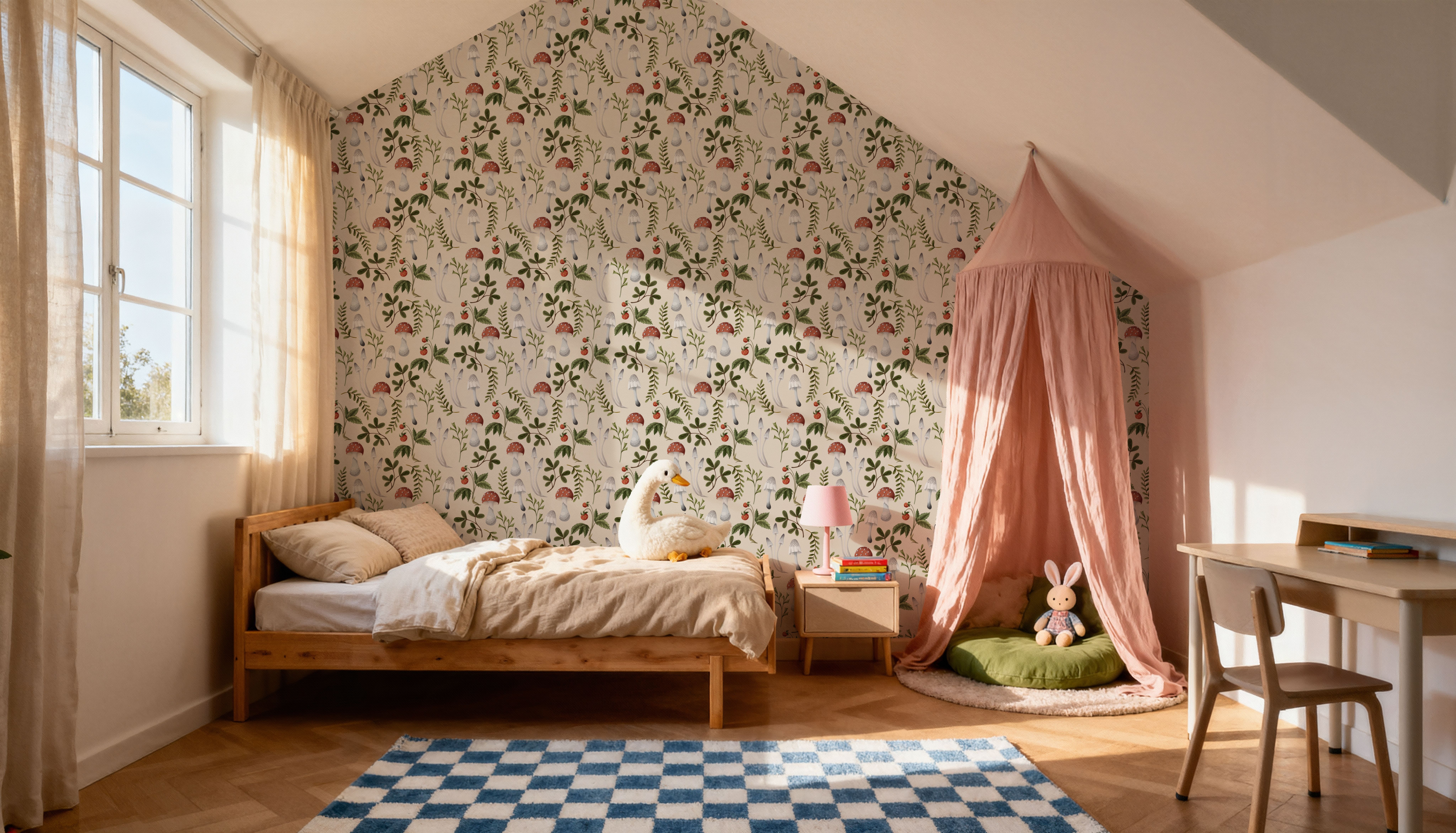 Wild Strawberries & Mushrooms