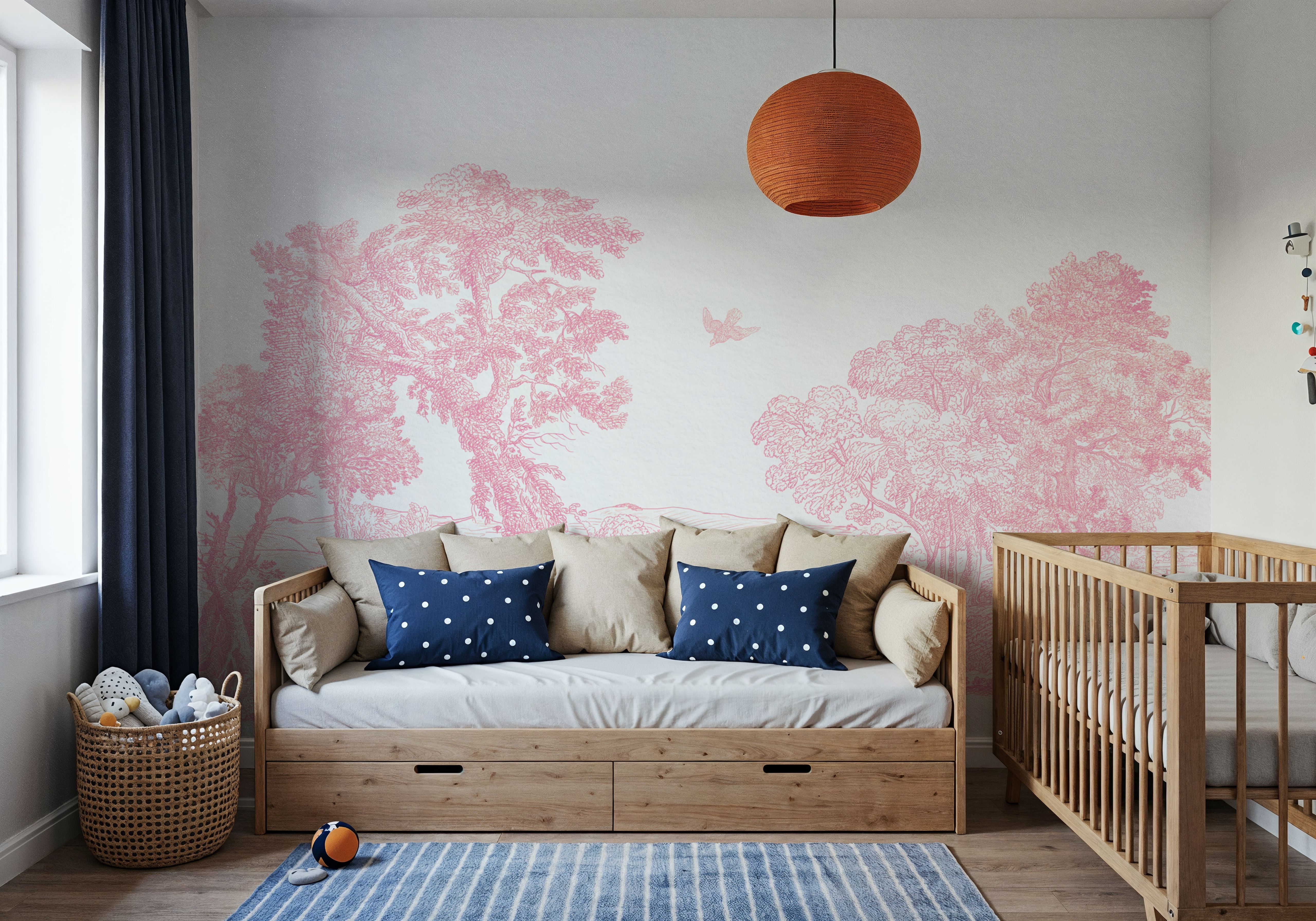 French Landscape, Pink Blush