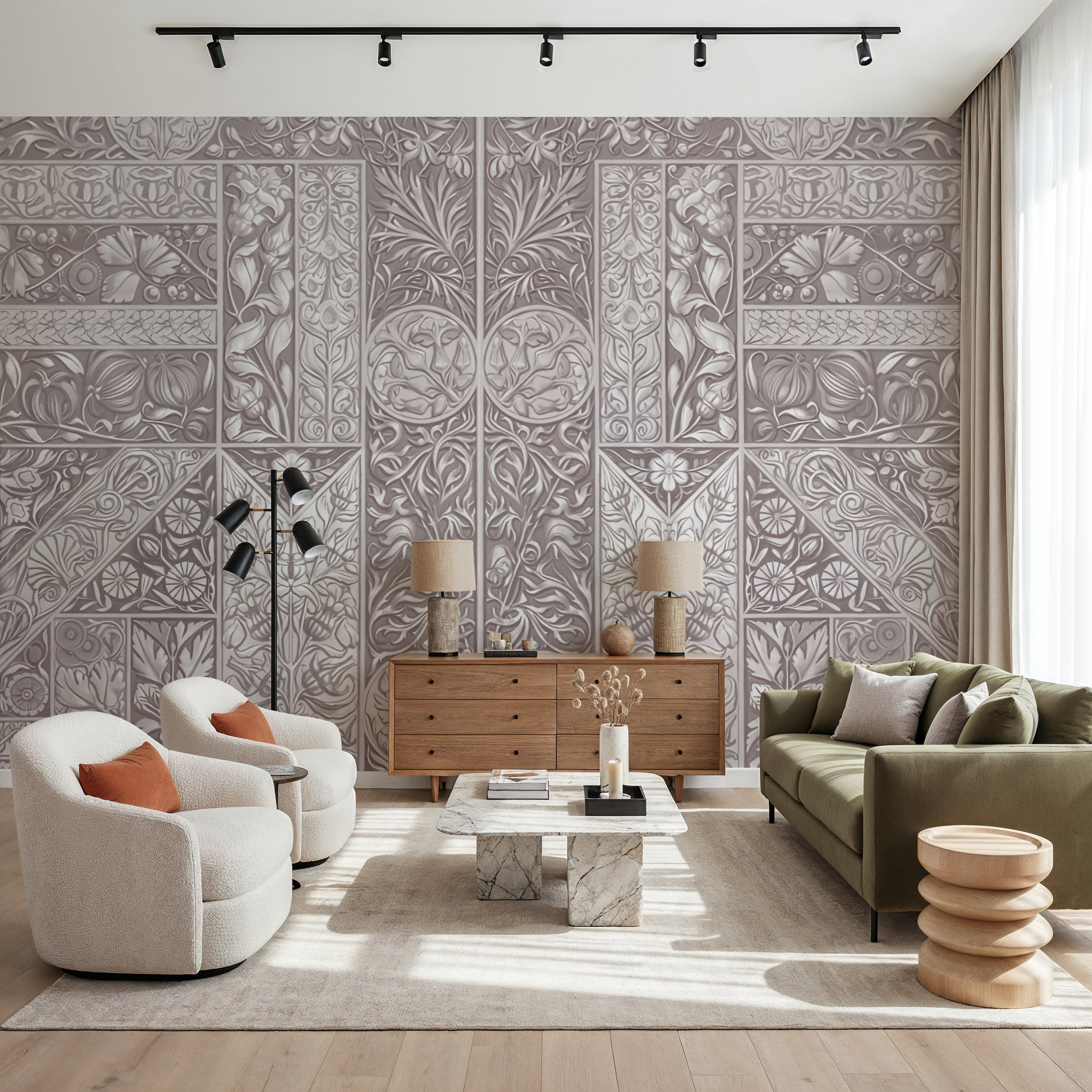 Flower Collection, Rosy Beige