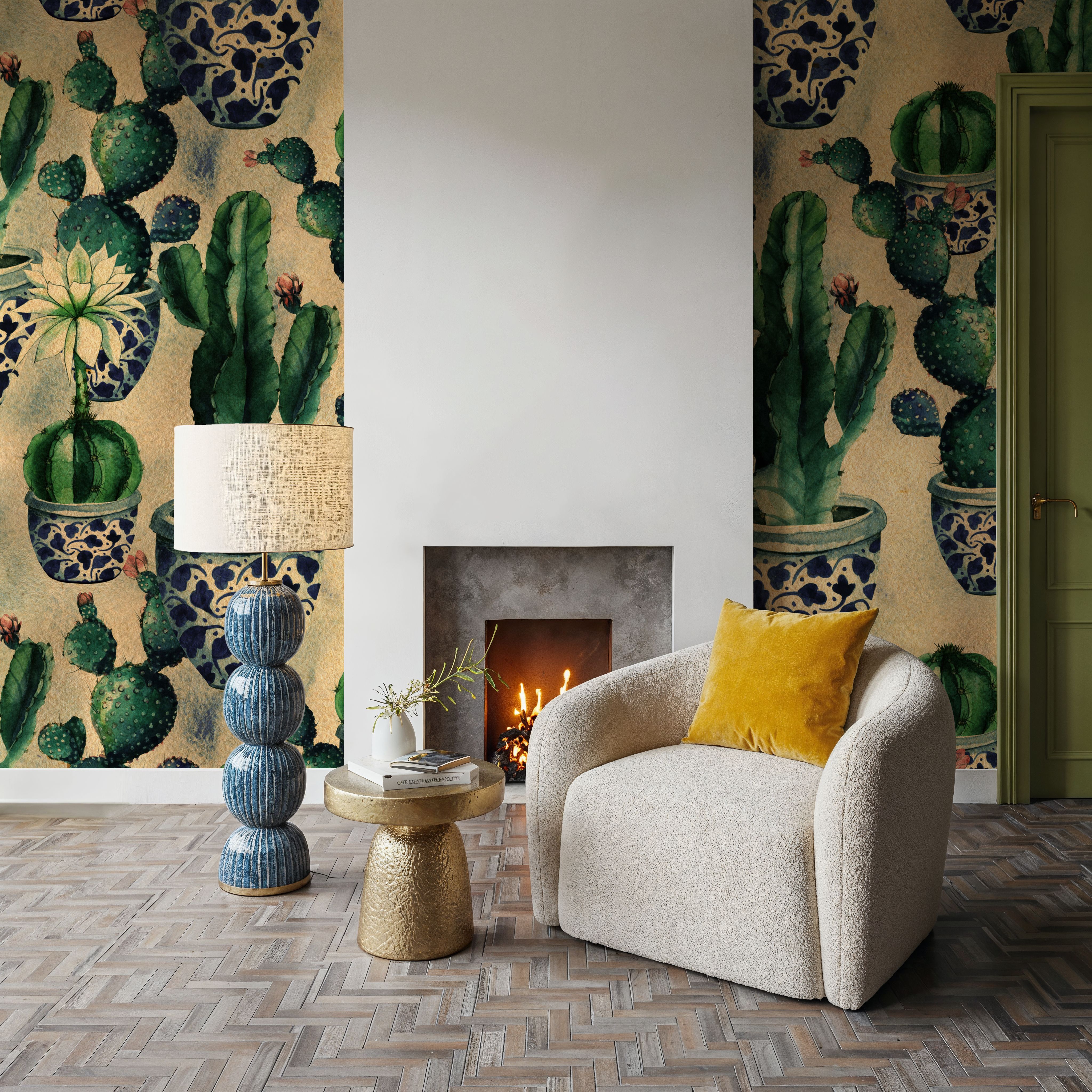 Ornate Cactus Garden