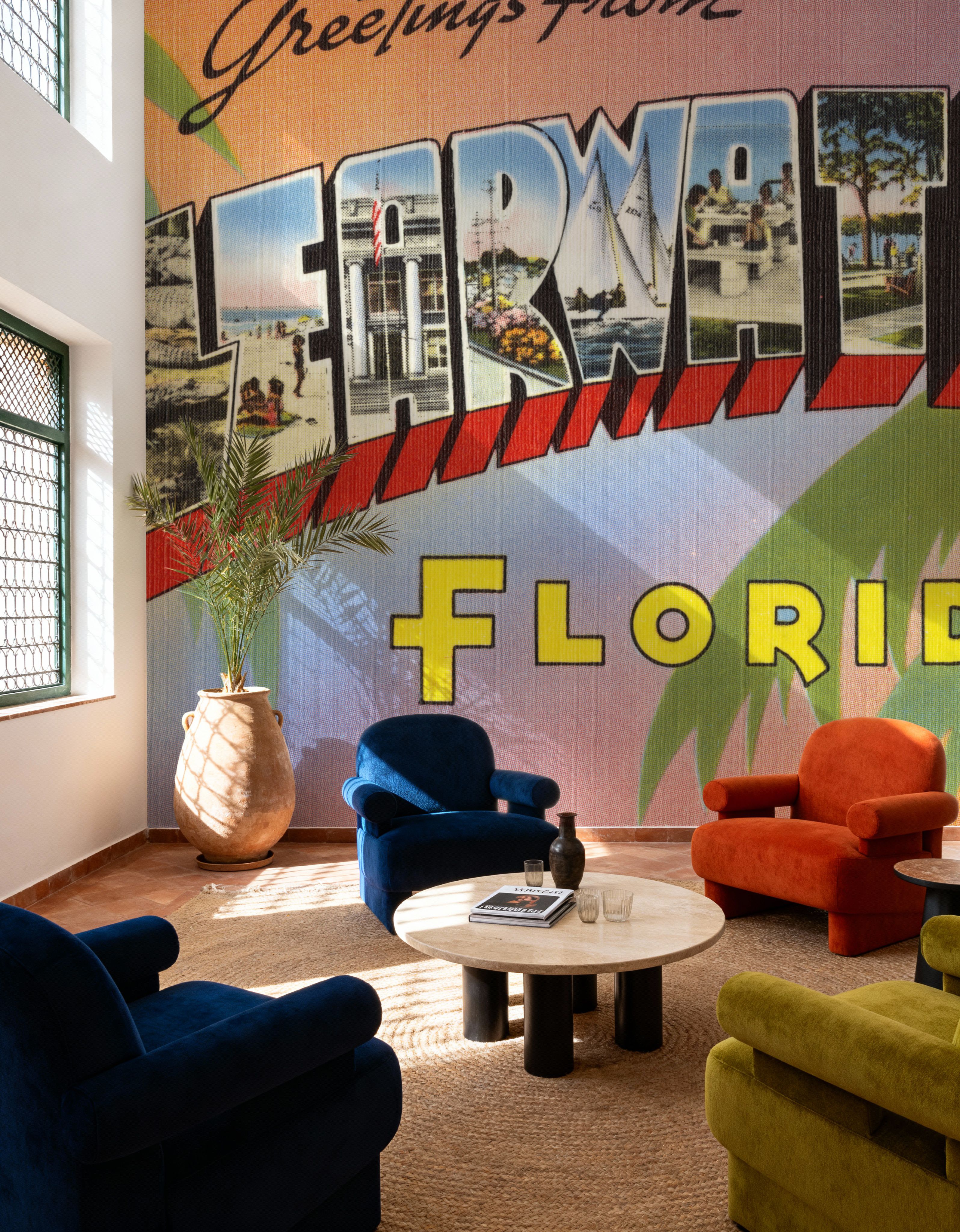 Greetings from Clearwater - Screenprint Postcard