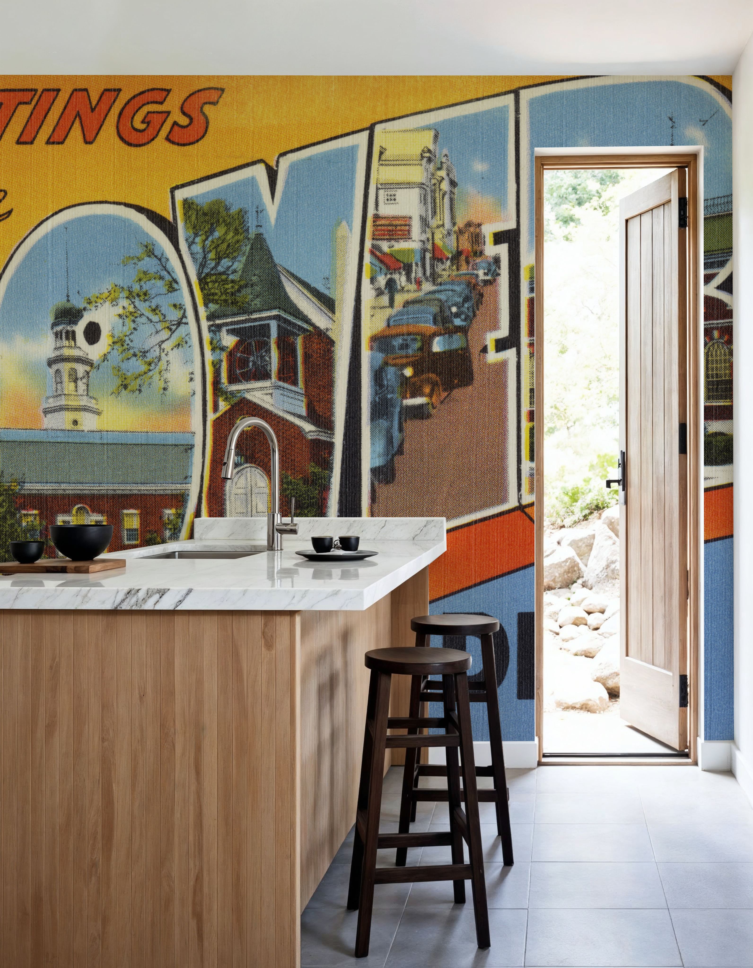 Greetings from Dover - Screenprint Postcard