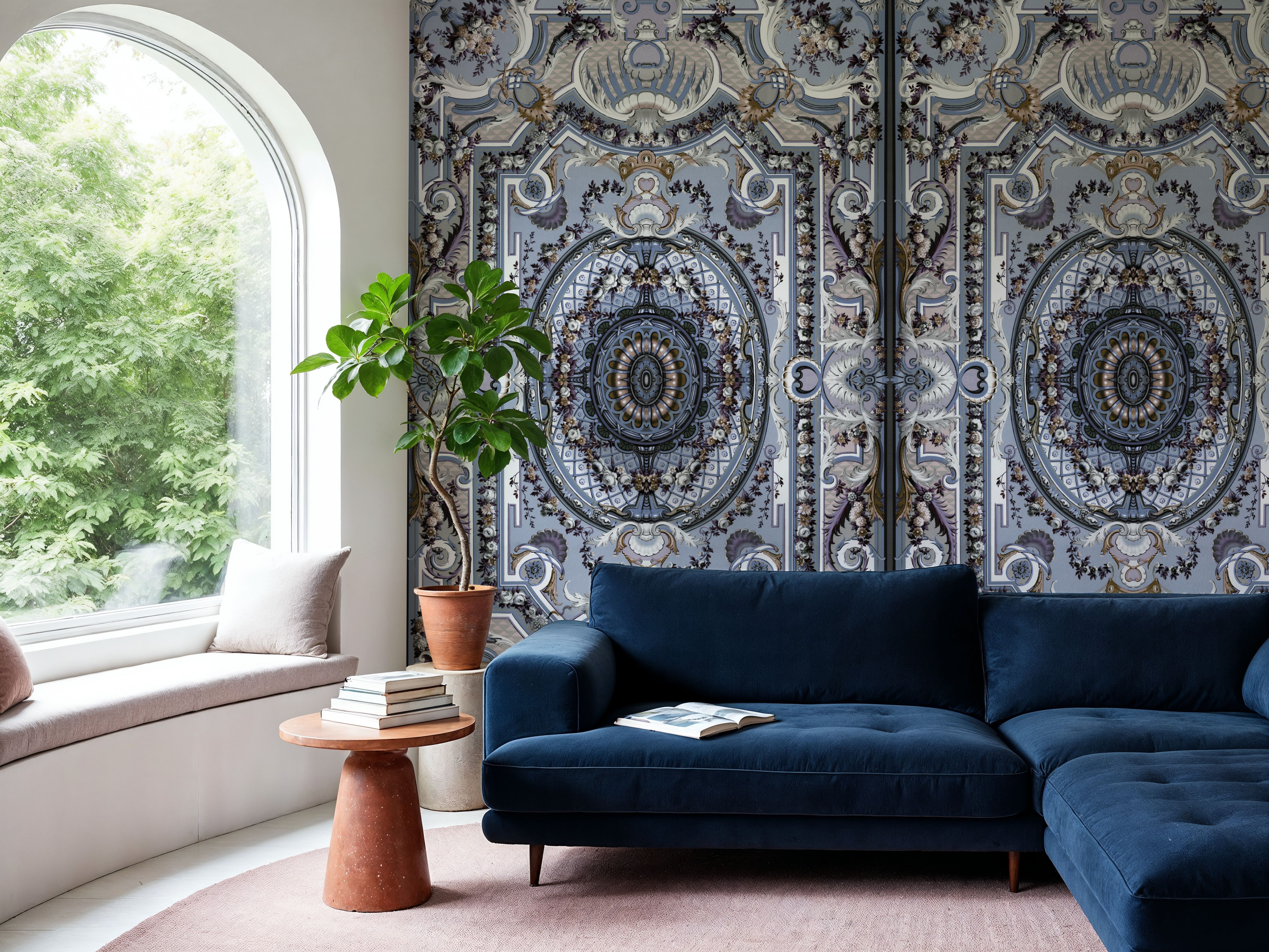 Golden Era, Lilac, Behang