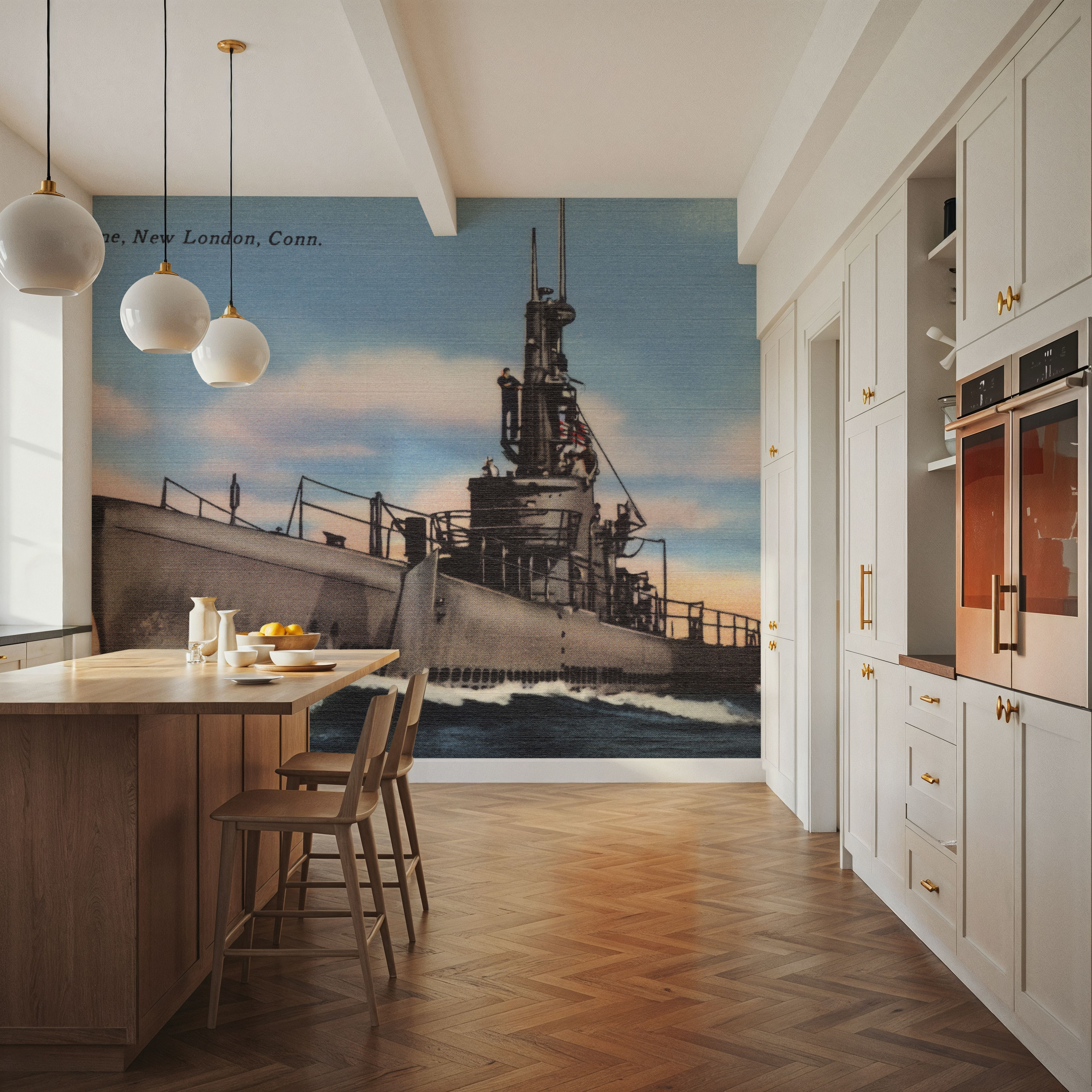 Greetings from the Seas - Screenprint Postcard