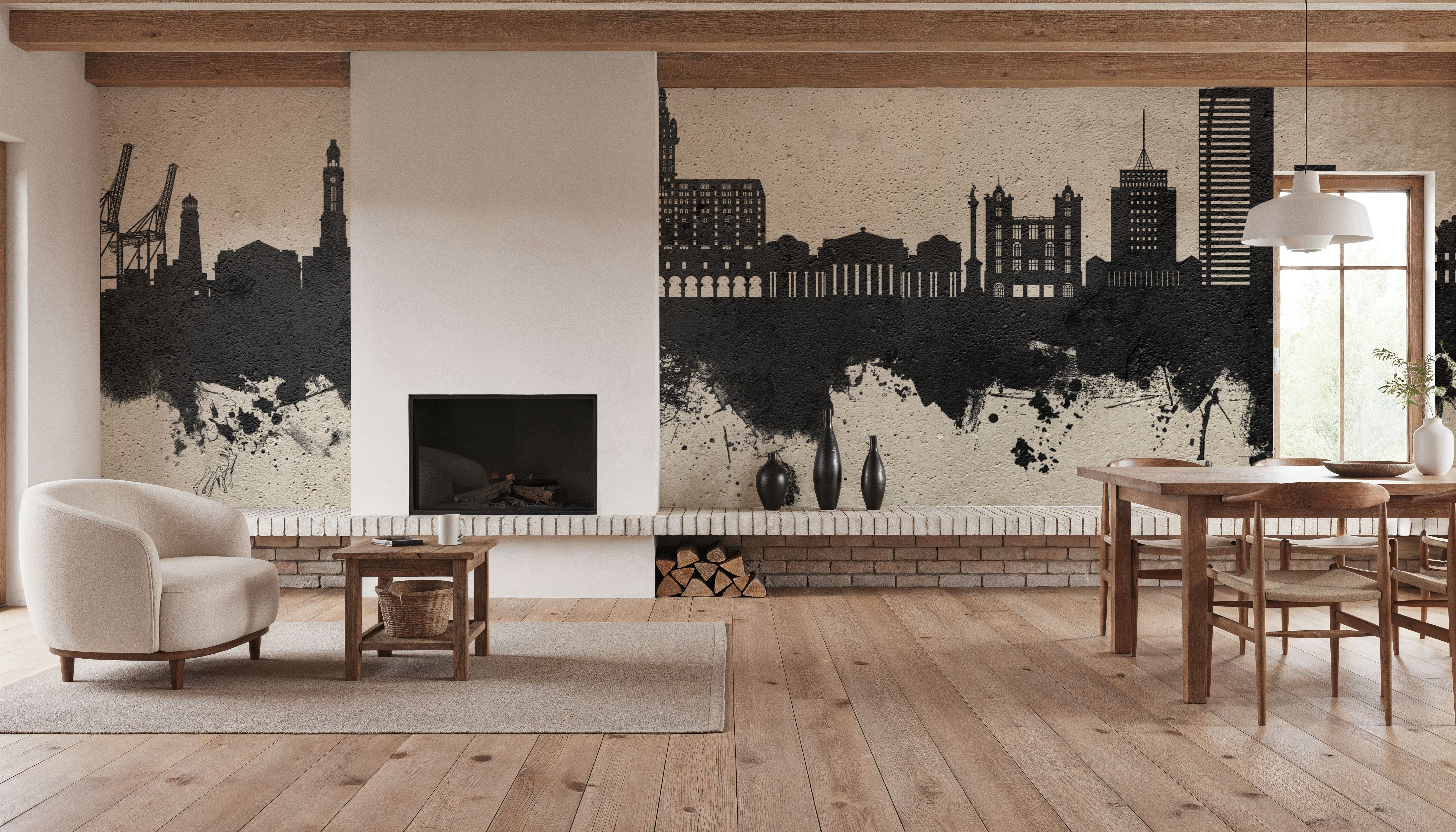 Montevideo Uruguay Skyline Concrete