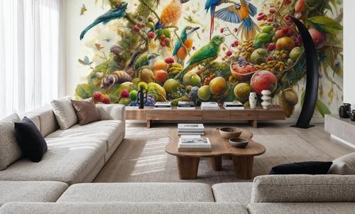 Jungle Symphony in Vivid Hues