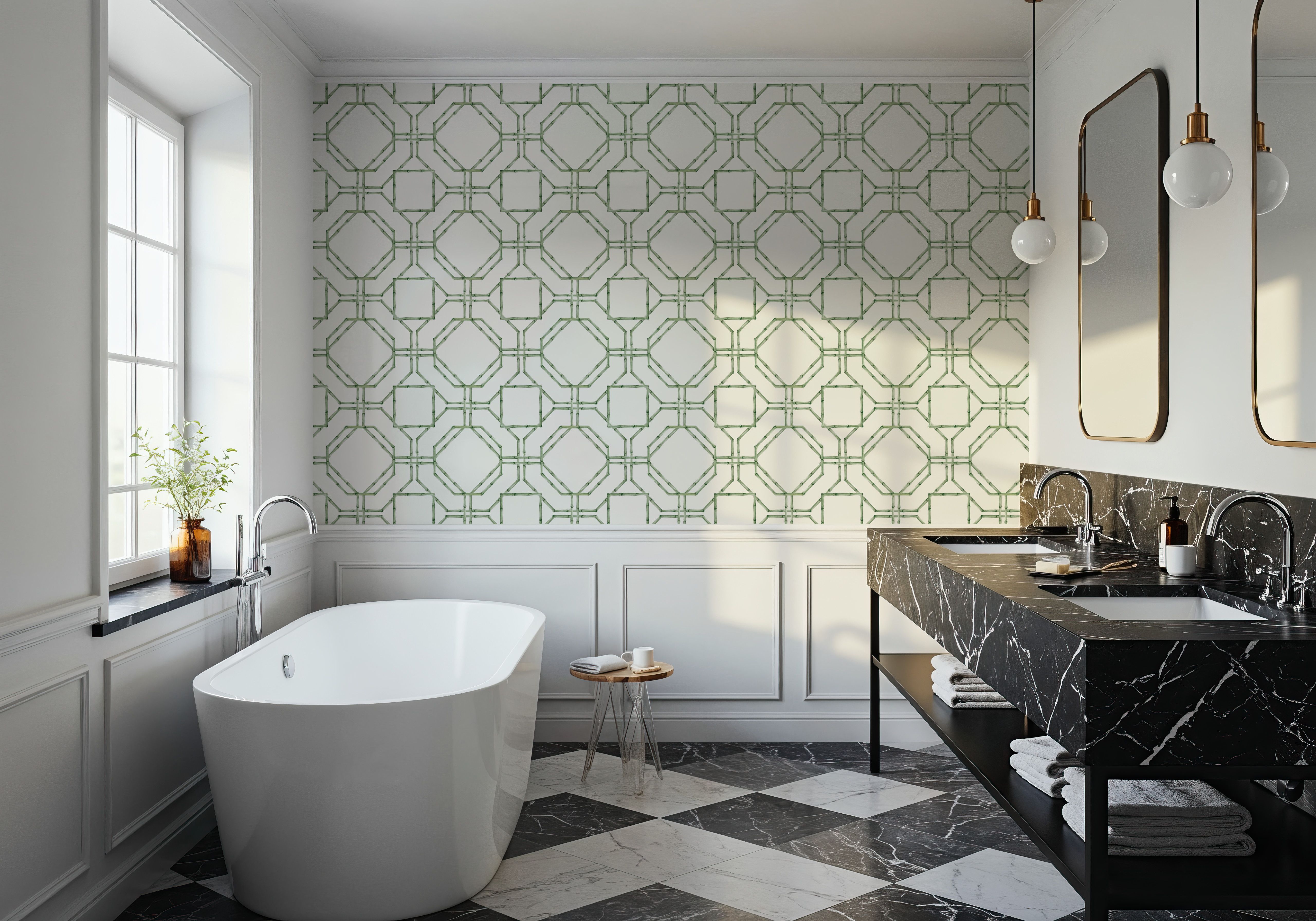 Bamboo Lattice, Green