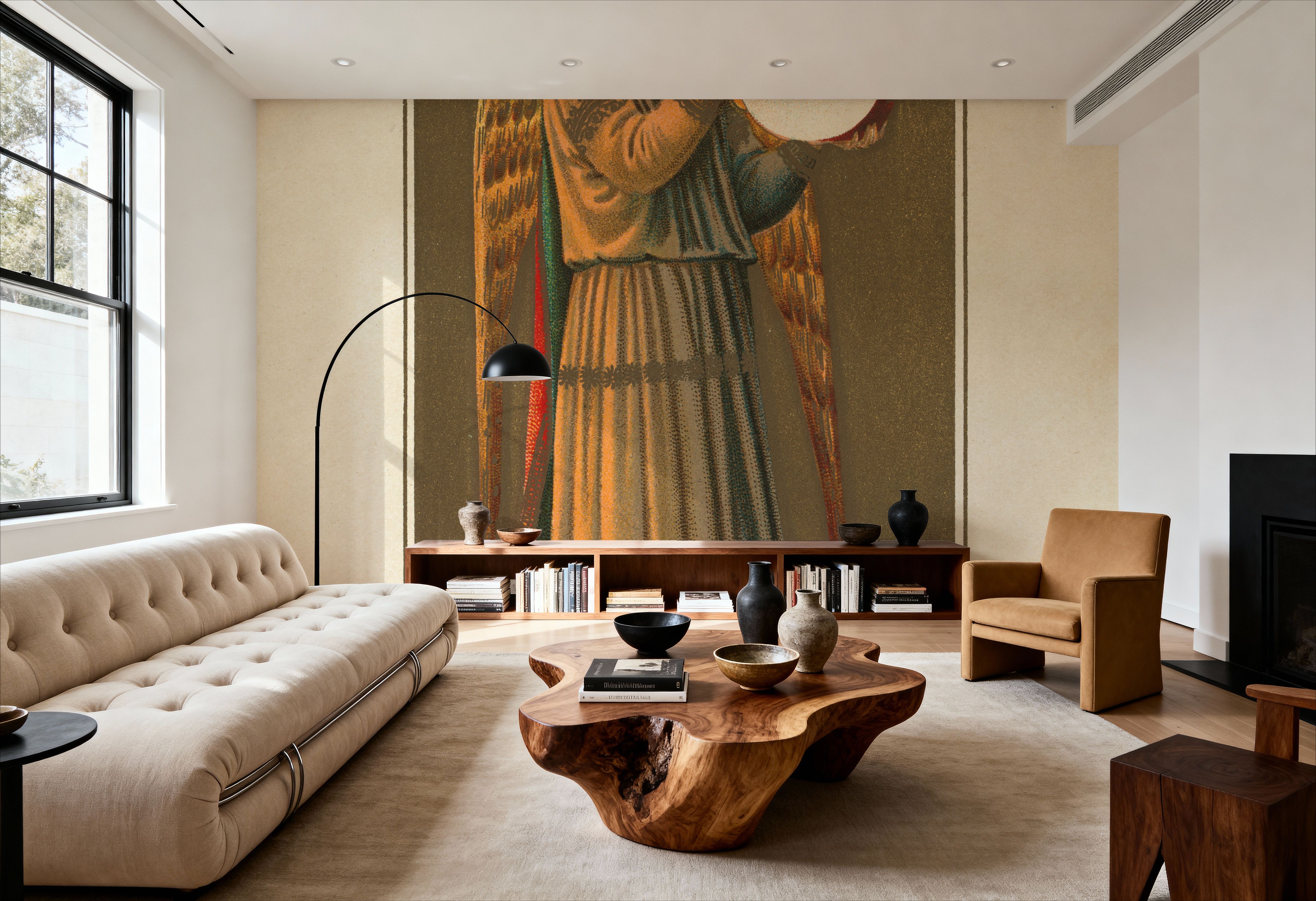 Musical Angel I, Wallpaper