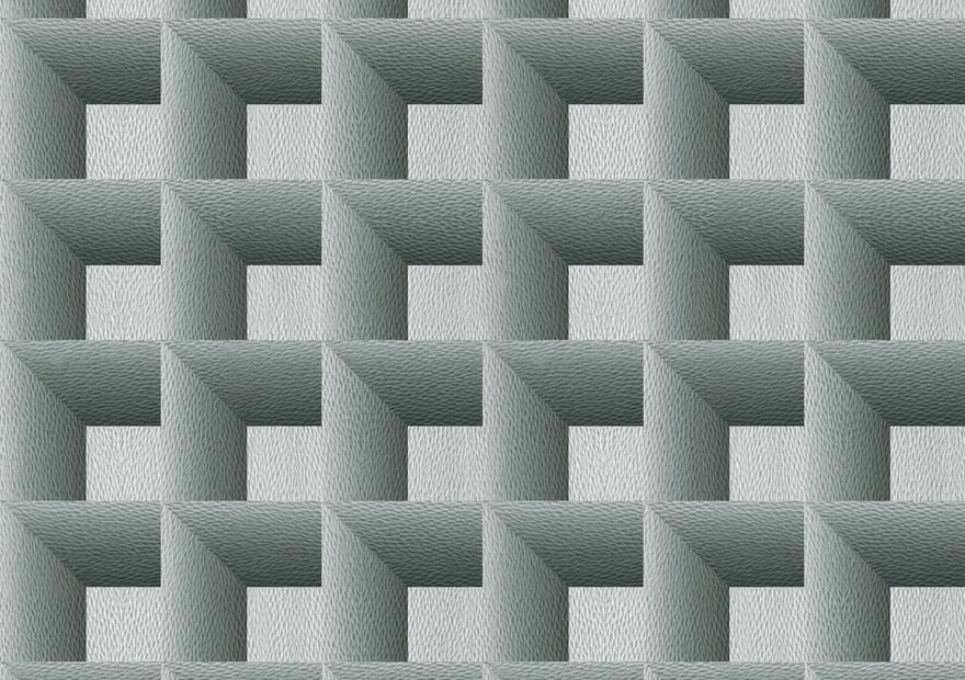 Decorative Cubes, Muted Green