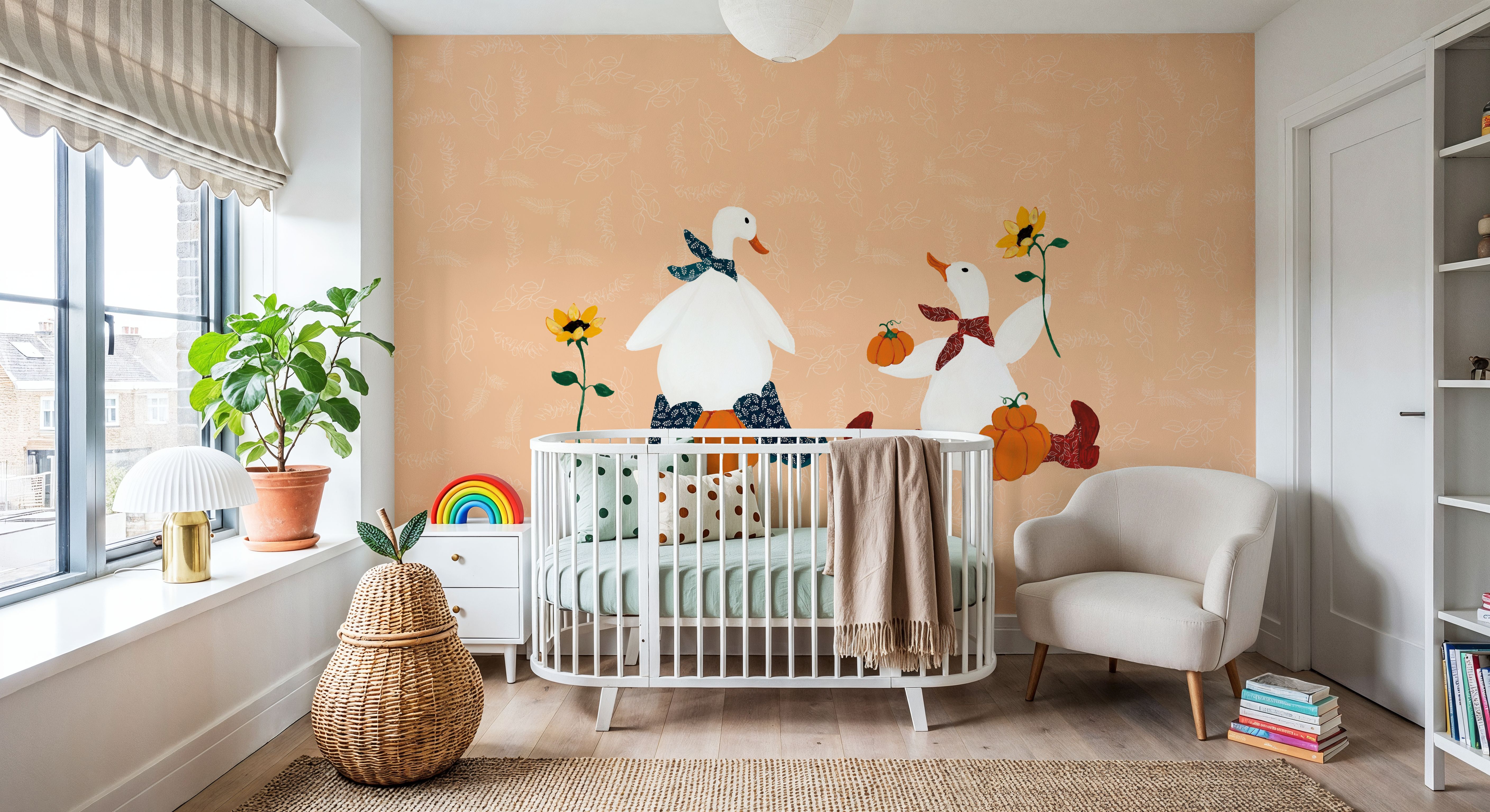 Ducks in the Pumpkin Patch III