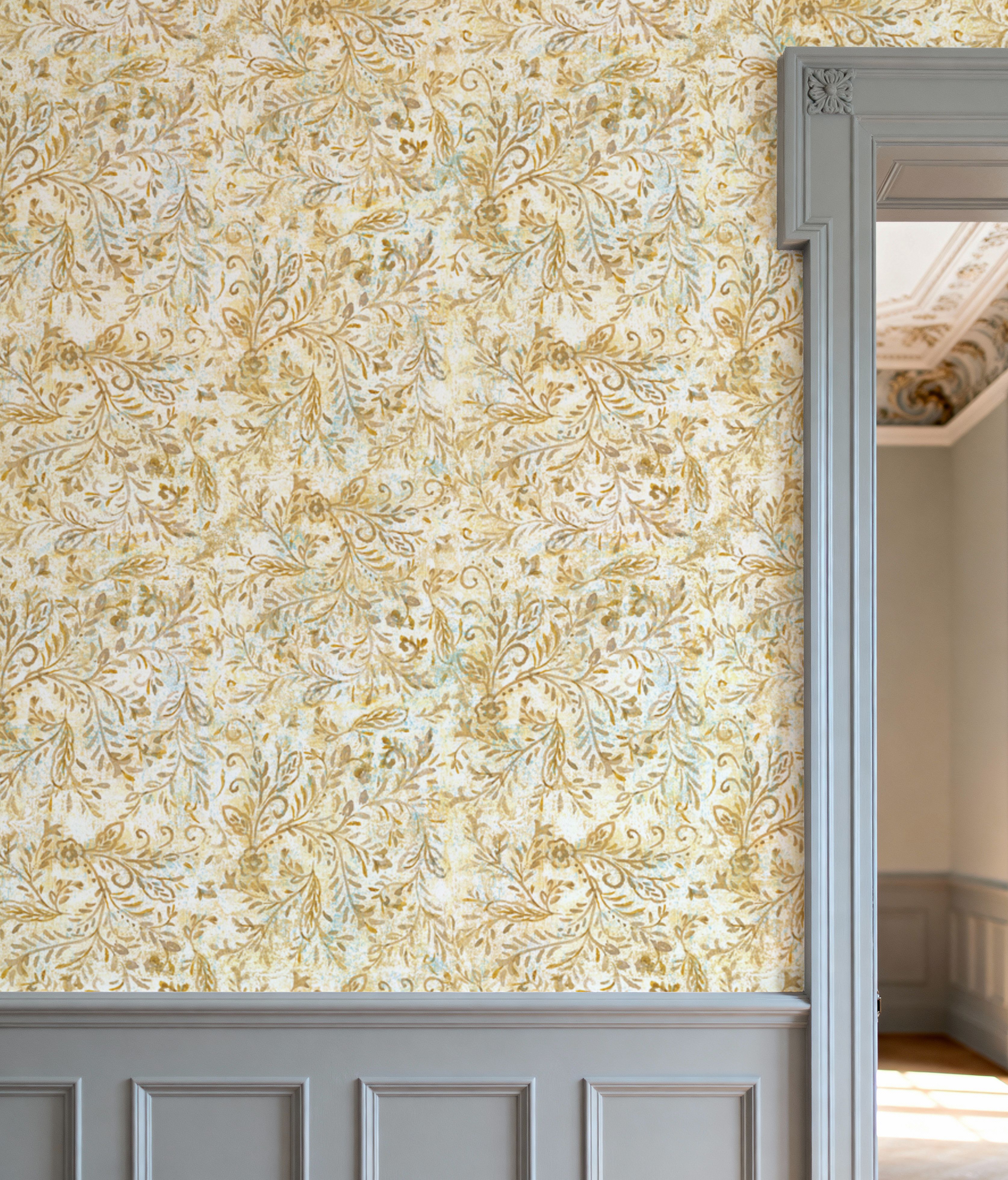 Rustic Flowers Yellow