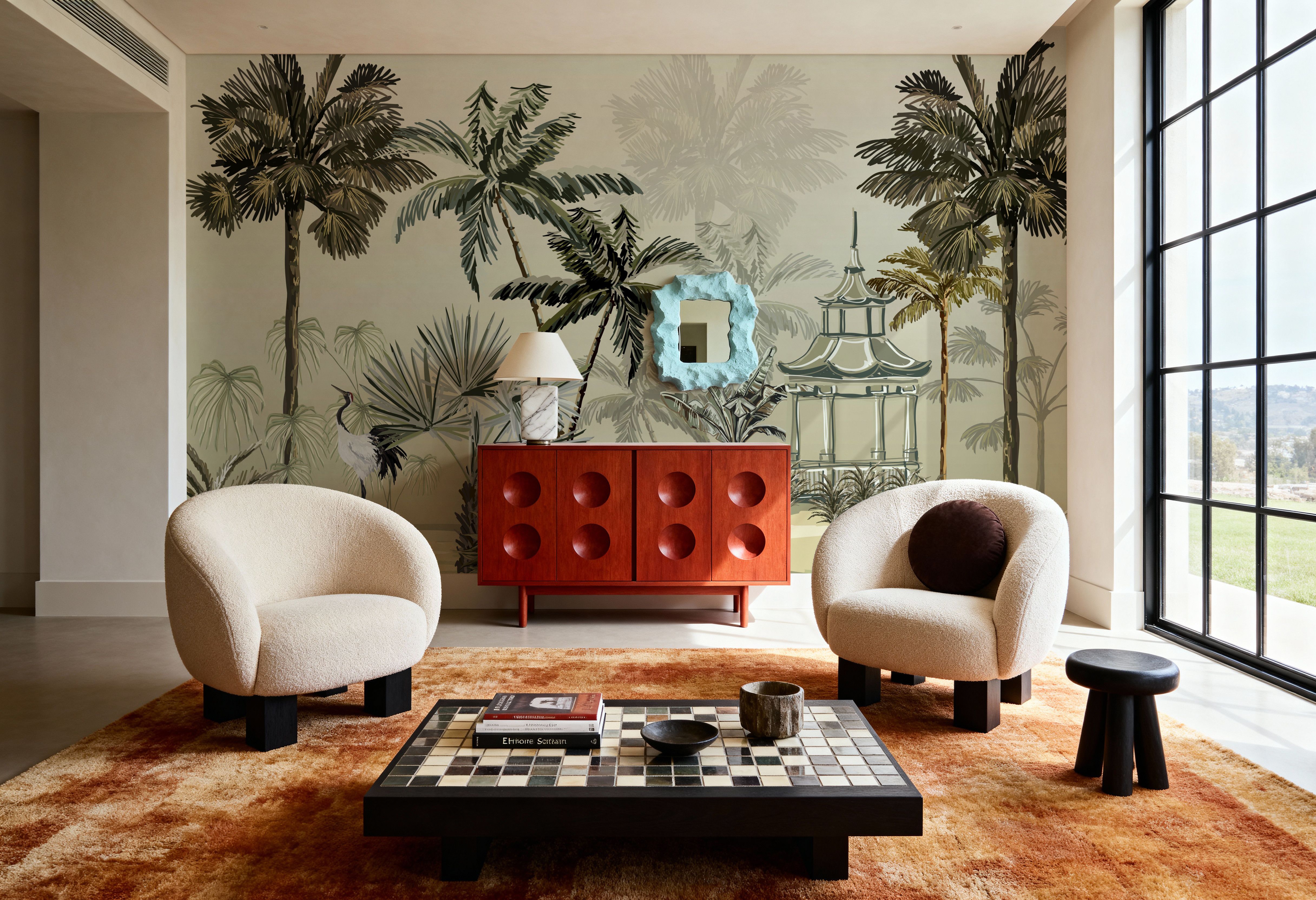 In the Backyard Mist