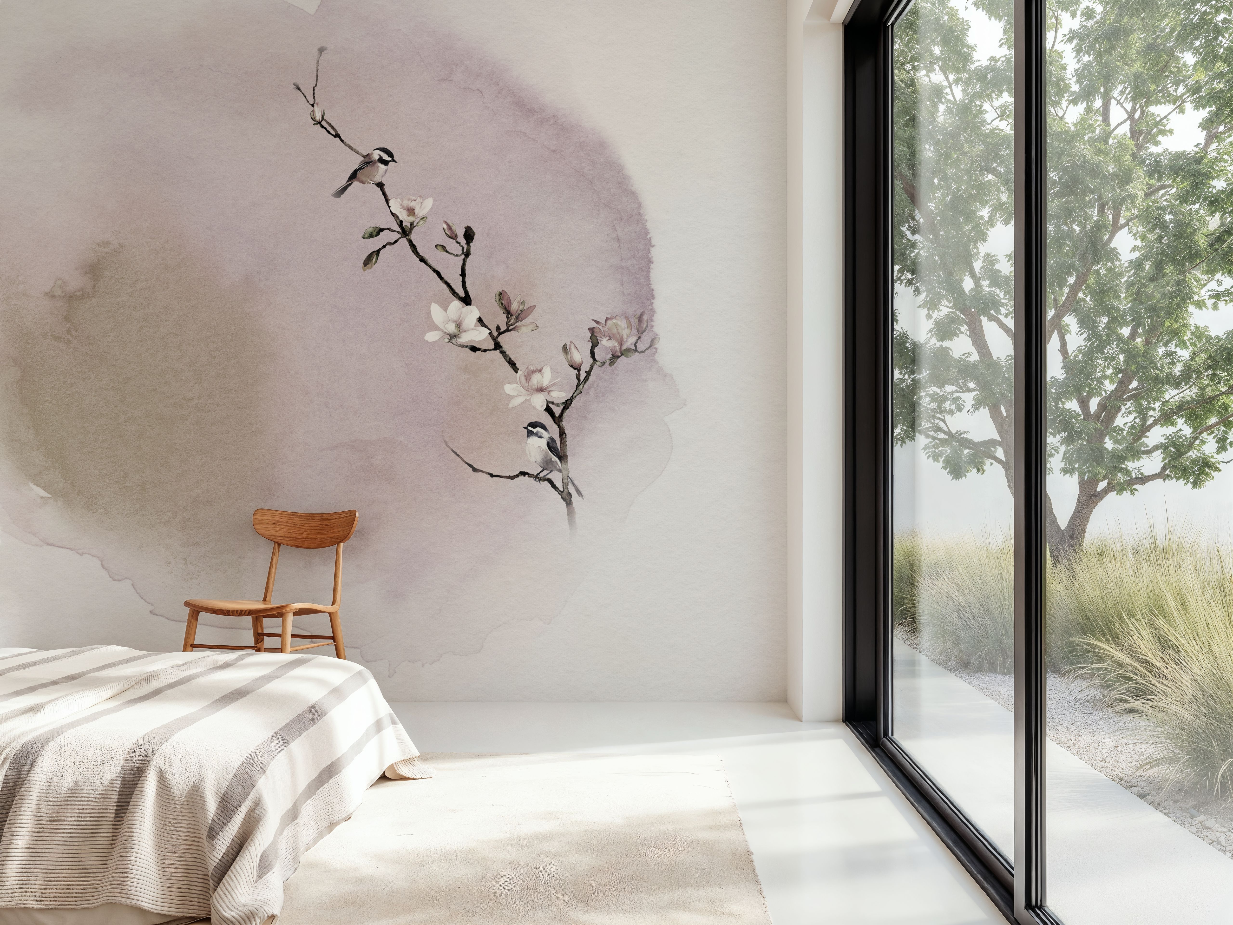 Magnolia & Birds