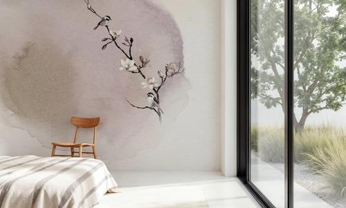 Magnolia & Birds