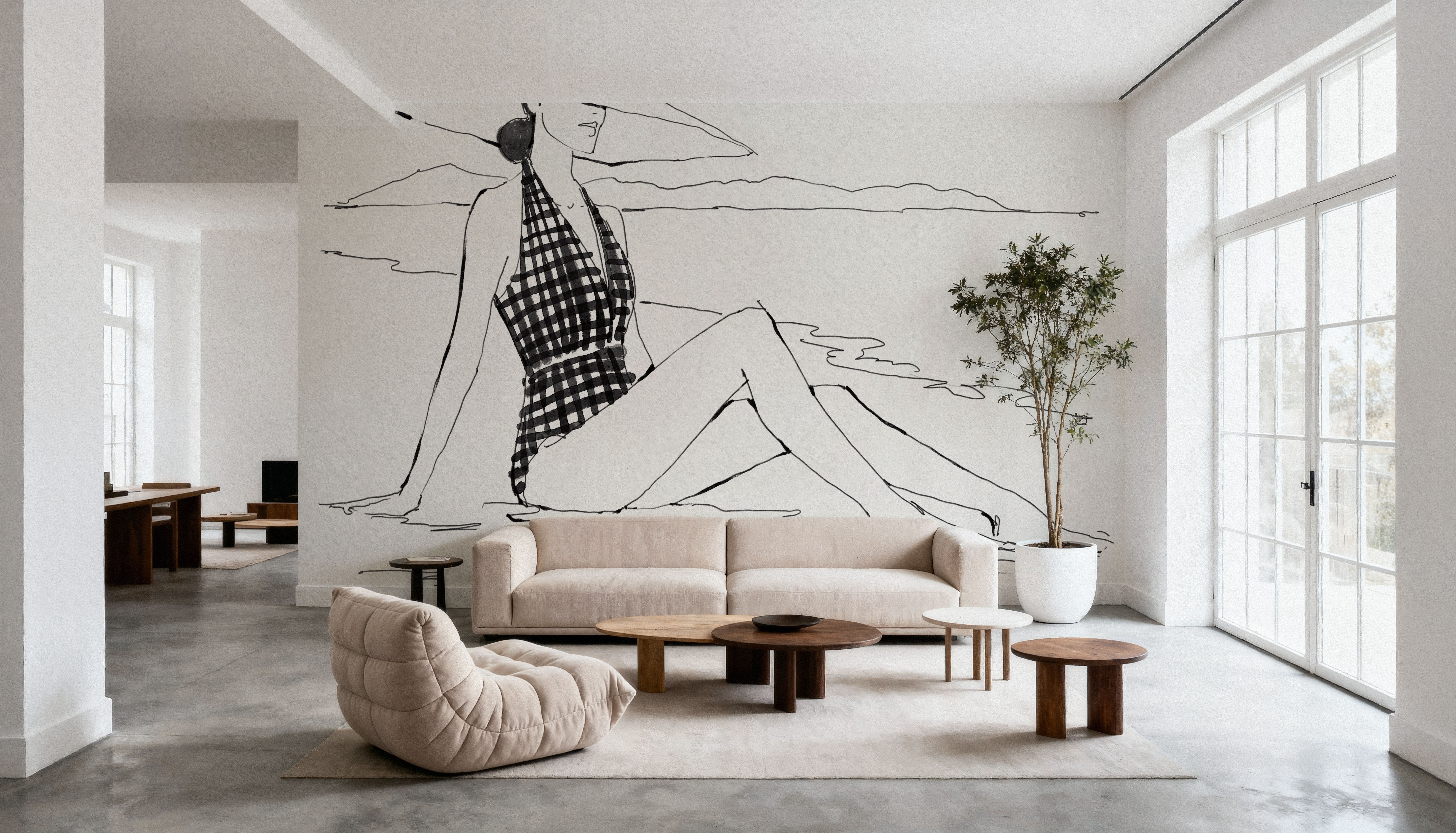 Bathing Beauties I Neutral