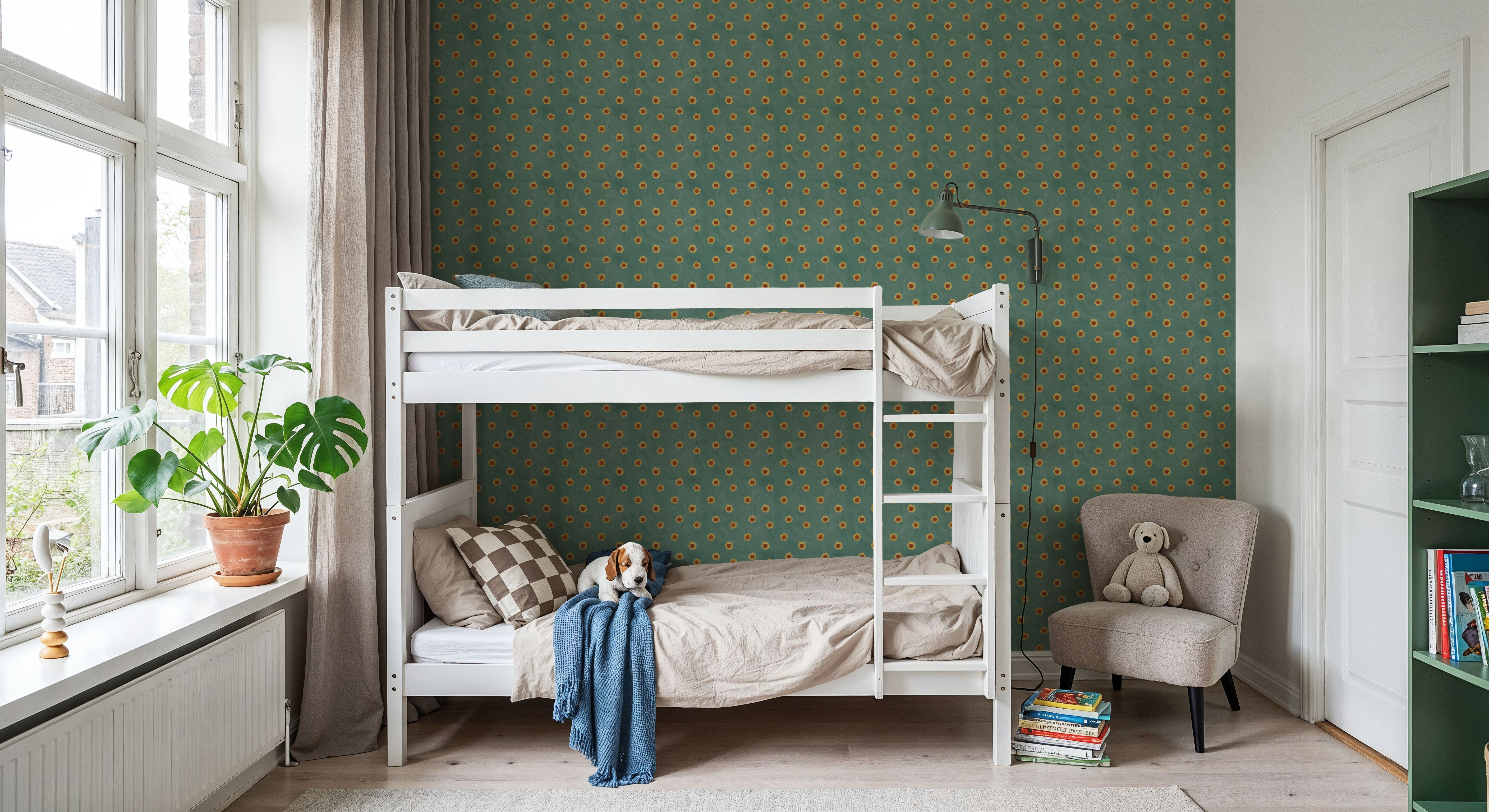 Autumn Buds Turqouise