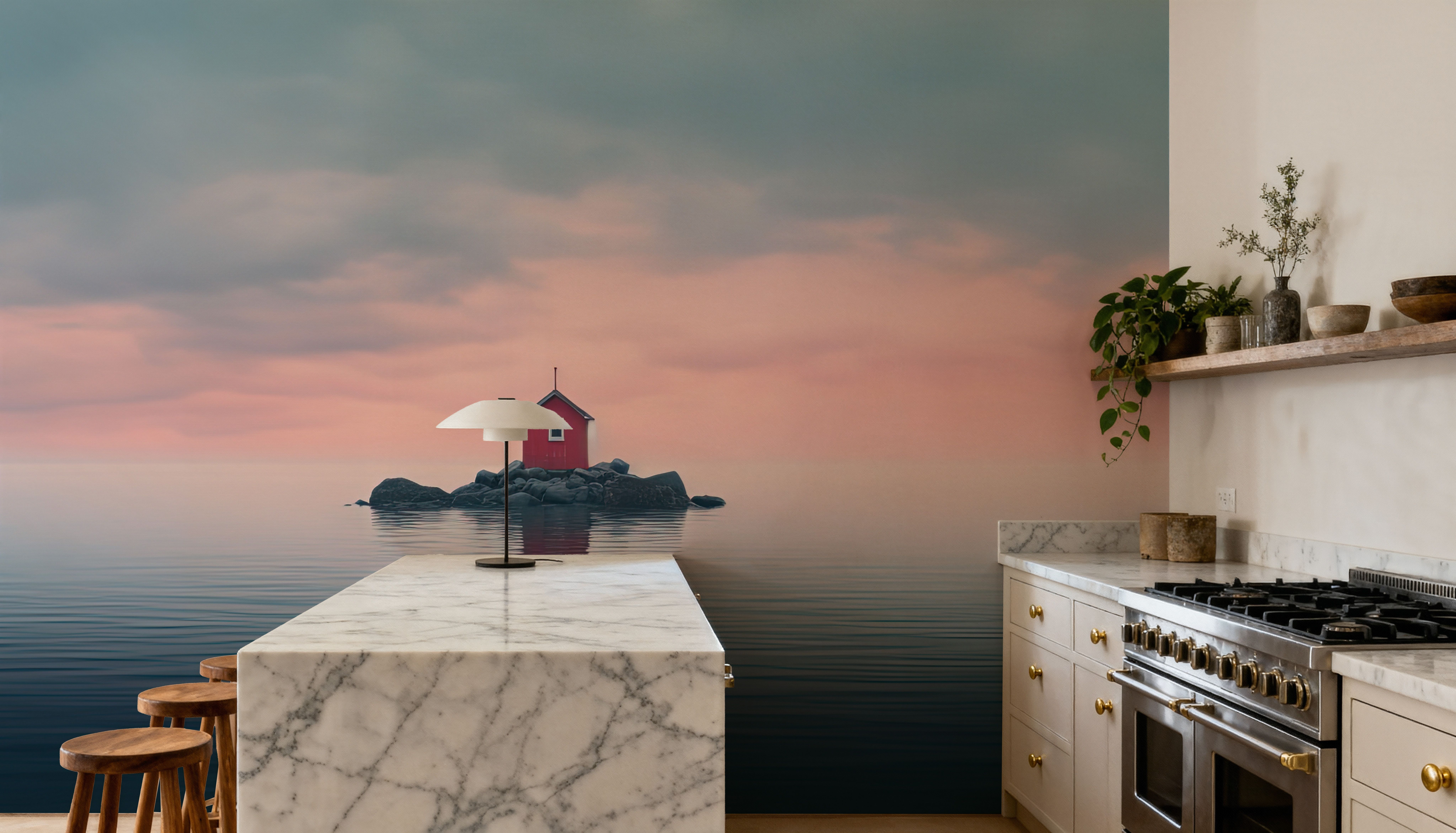 A Solitary Home, Wallpaper