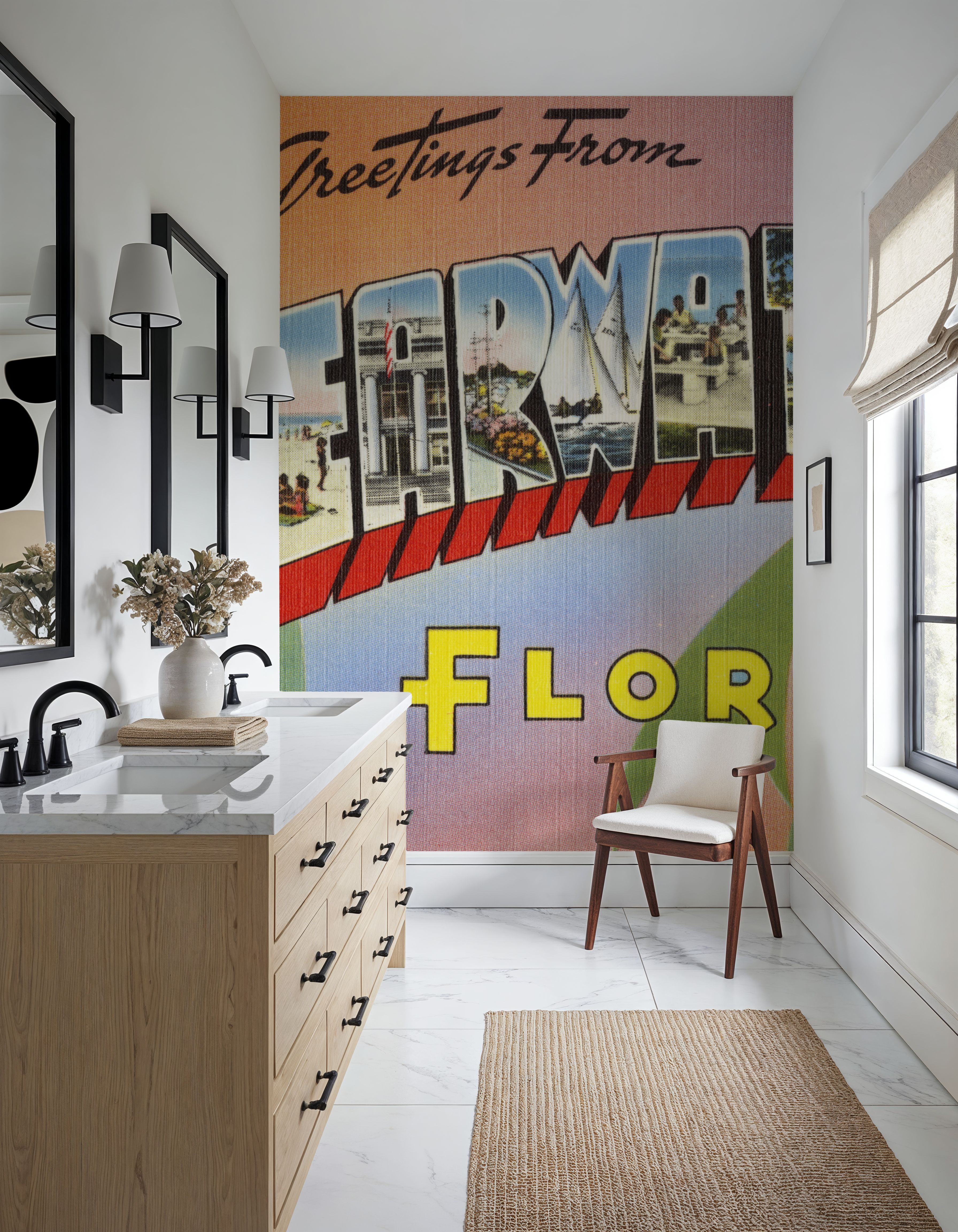 Greetings from Clearwater - Screenprint Postcard