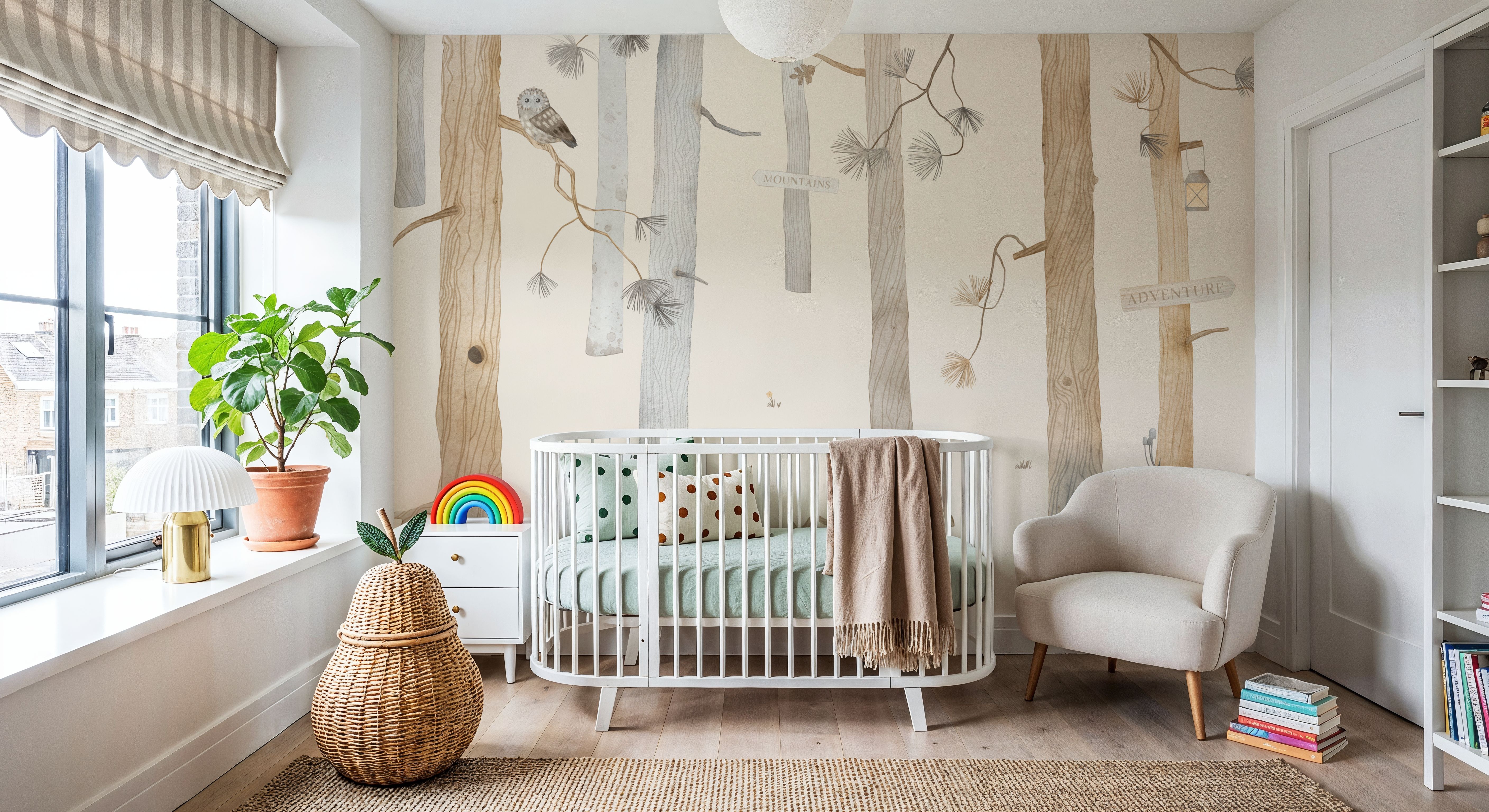 Adventure In Mountain Forest, Wallpaper