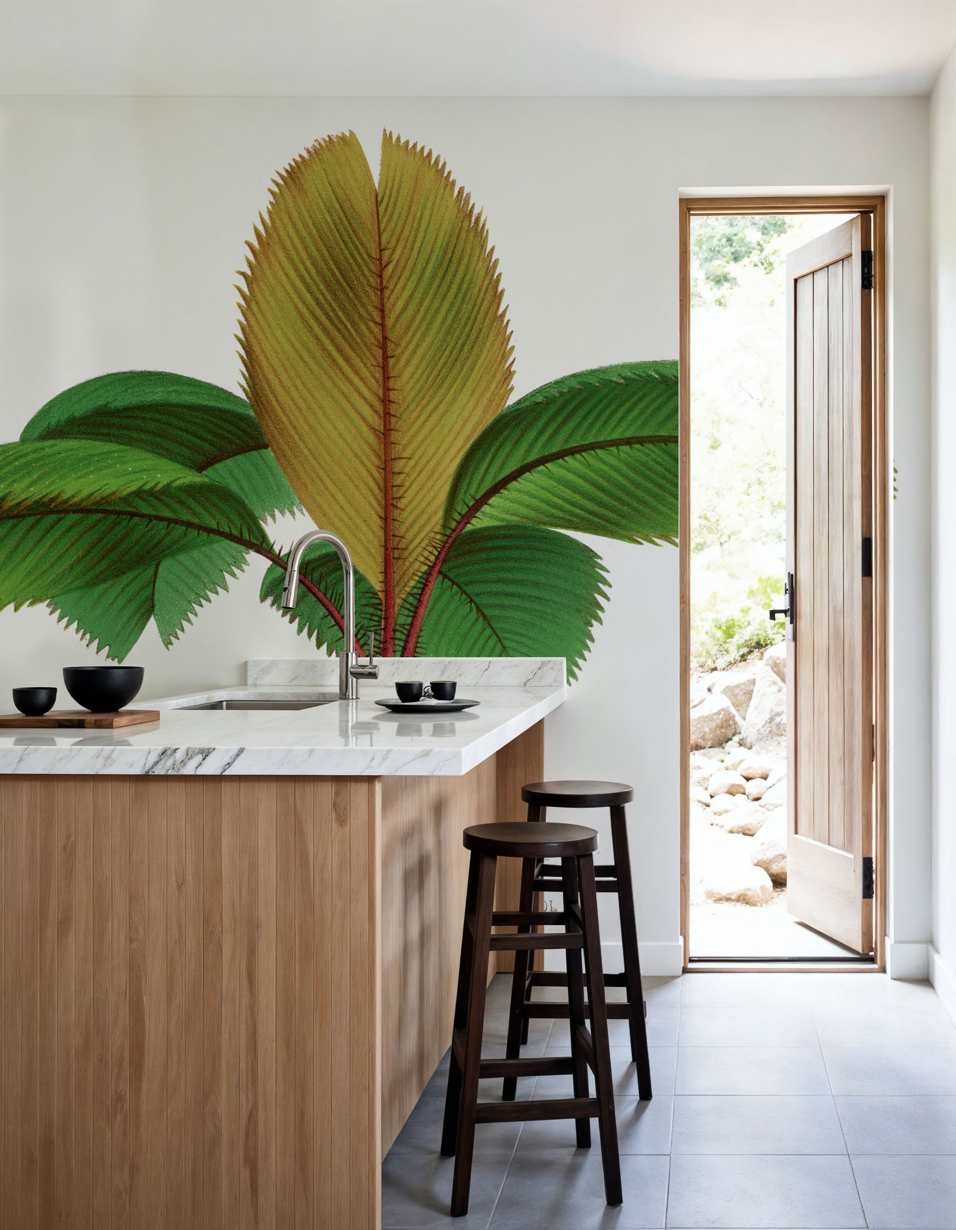 Vintage Palm Tree I