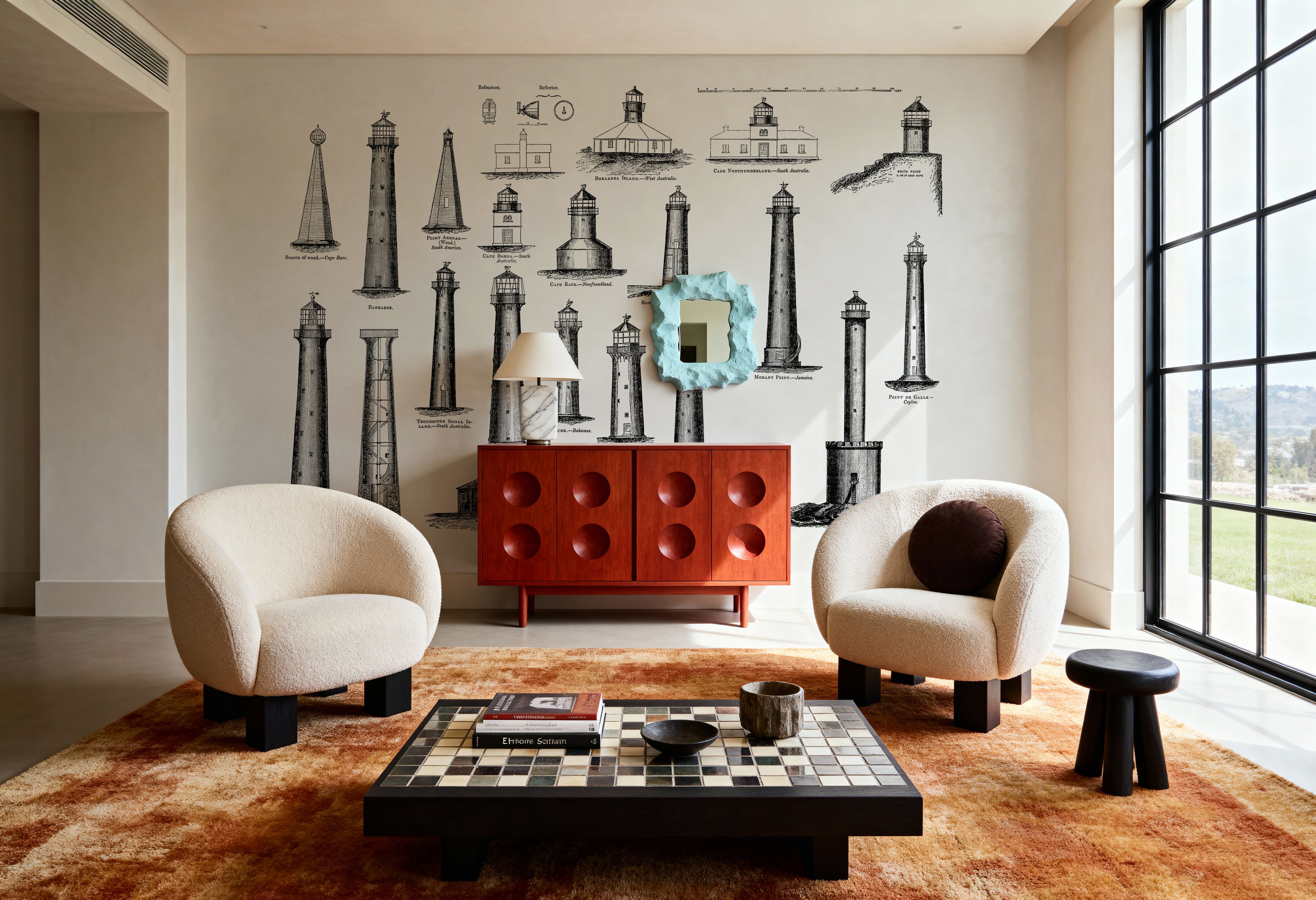 Illustration Of Lighthouses