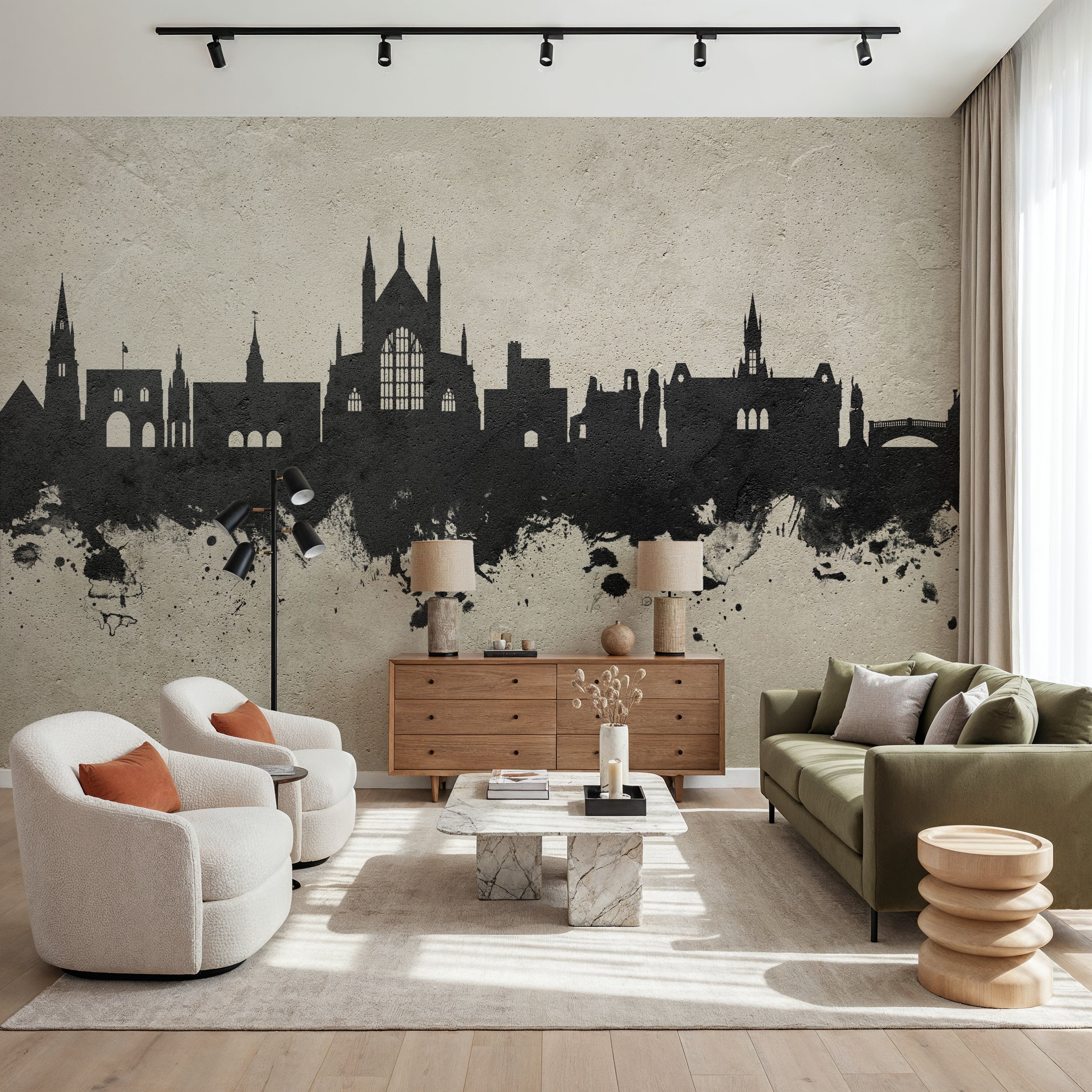 Winchester England Skyline Concrete