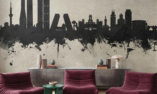 Madrid Skyline Concrete